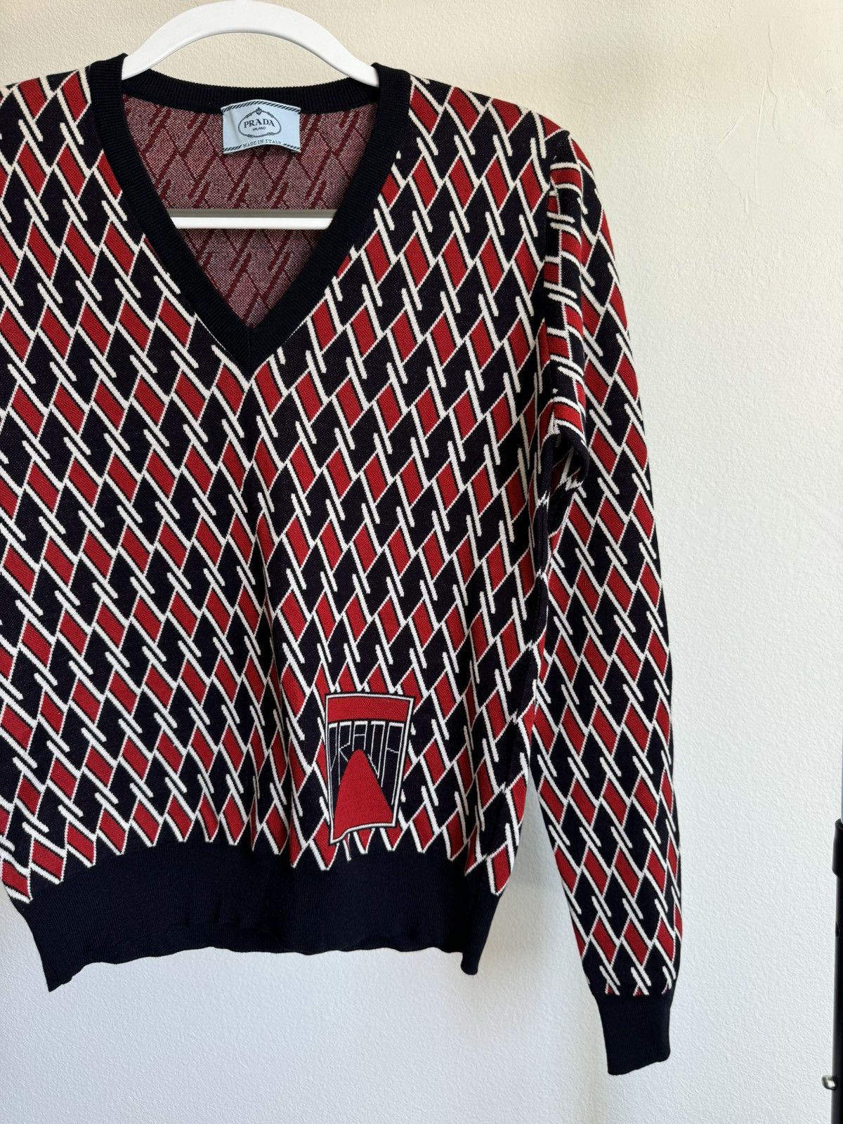 Prada Vintage Prada sweater Size M / US 6-8 / IT 42-44 - 2 Thumbnail