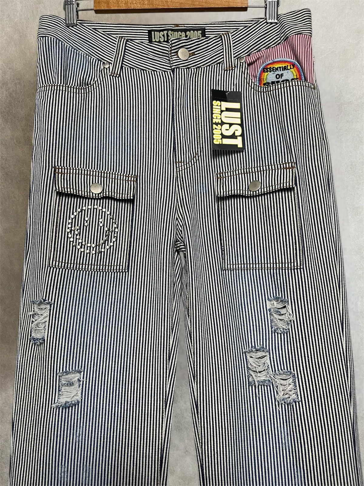Japanese Brand Lust since 2005 hickory bush flared pants Size US 32 / EU 48 - 2 Thumbnail