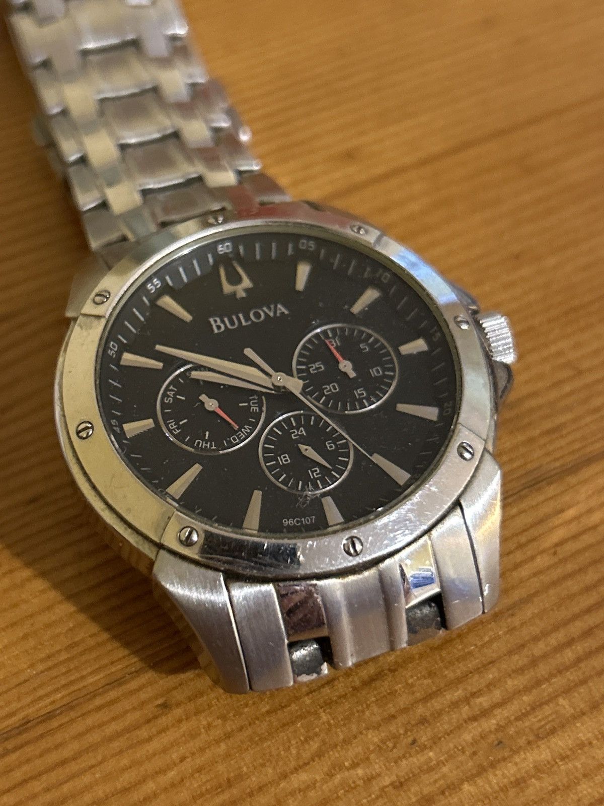 Bulova Bulova Men's Classic Stainless-Steel Quartz Watch Size ONE SIZE - 1 Thumbnail