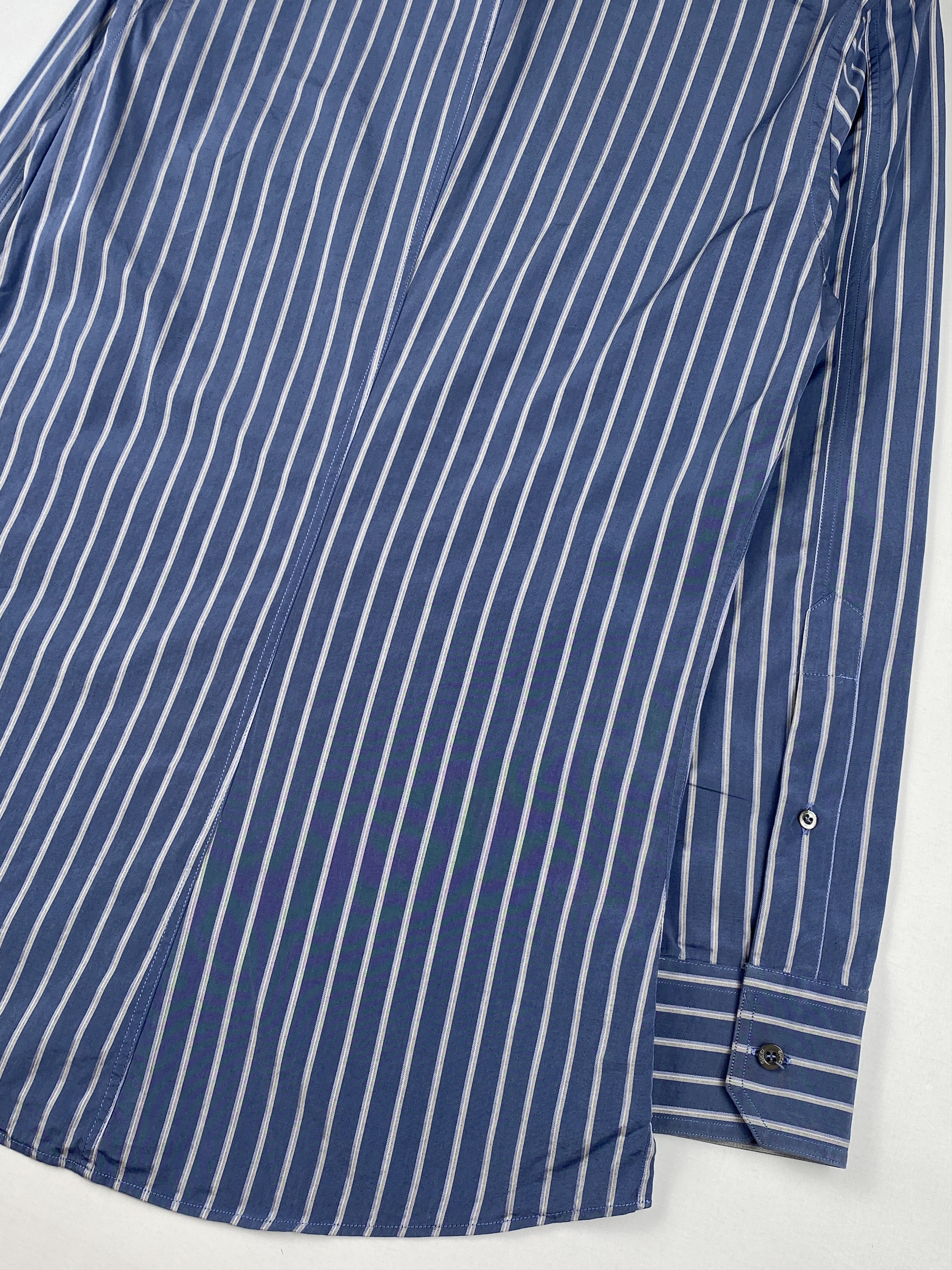 Gucci Double Pocket Striped Long Sleeve Shirt Size XS / US 0-2 / IT 36-38 - 12 Thumbnail