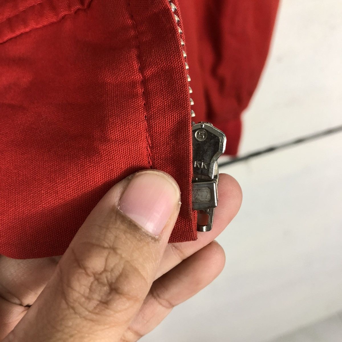 Japanese Brand 🔥RICH RED VINTAGE BOMBER JACKET MEN’S FLANDRE ISSEY MIYAKE Size US M / EU 48-50 / 2 - 19 Thumbnail