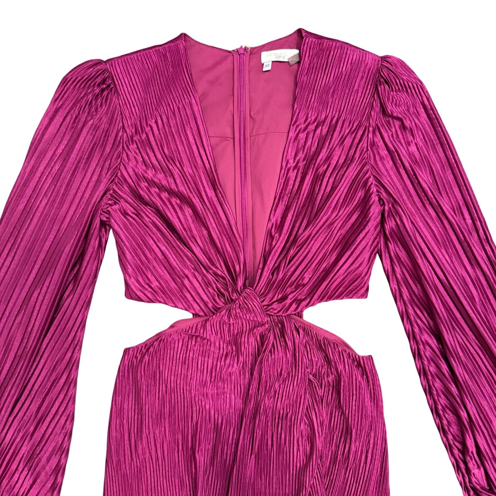 Ramy Brook Ramy Brook Kimberly Pleated Maxi Dress in Purple, Size XS Size XS / US 0-2 / IT 36-38 - 9 Thumbnail