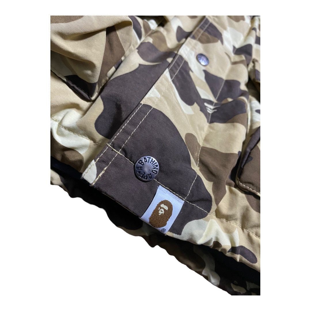 Bape BAPE puffer Down Jacket Brown camo Size US M / EU 48-50 / 2 - 3 Thumbnail
