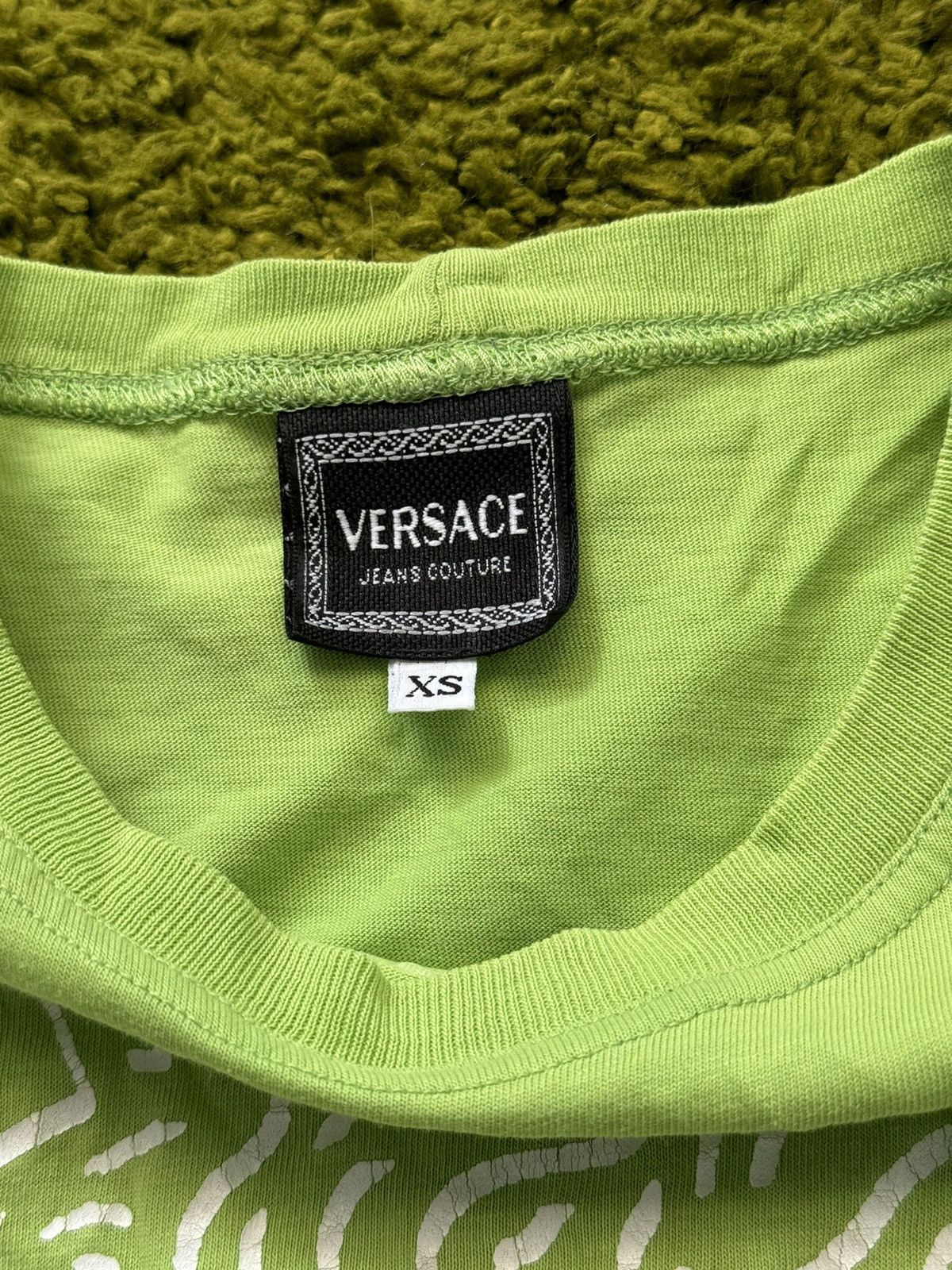 Versace × Versace Jeans Couture × Vintage Versace Jeans Couture 2000s vintage Medusa logo t-shirt Size XS / US 0-2 / IT 36-38 - 4 Thumbnail