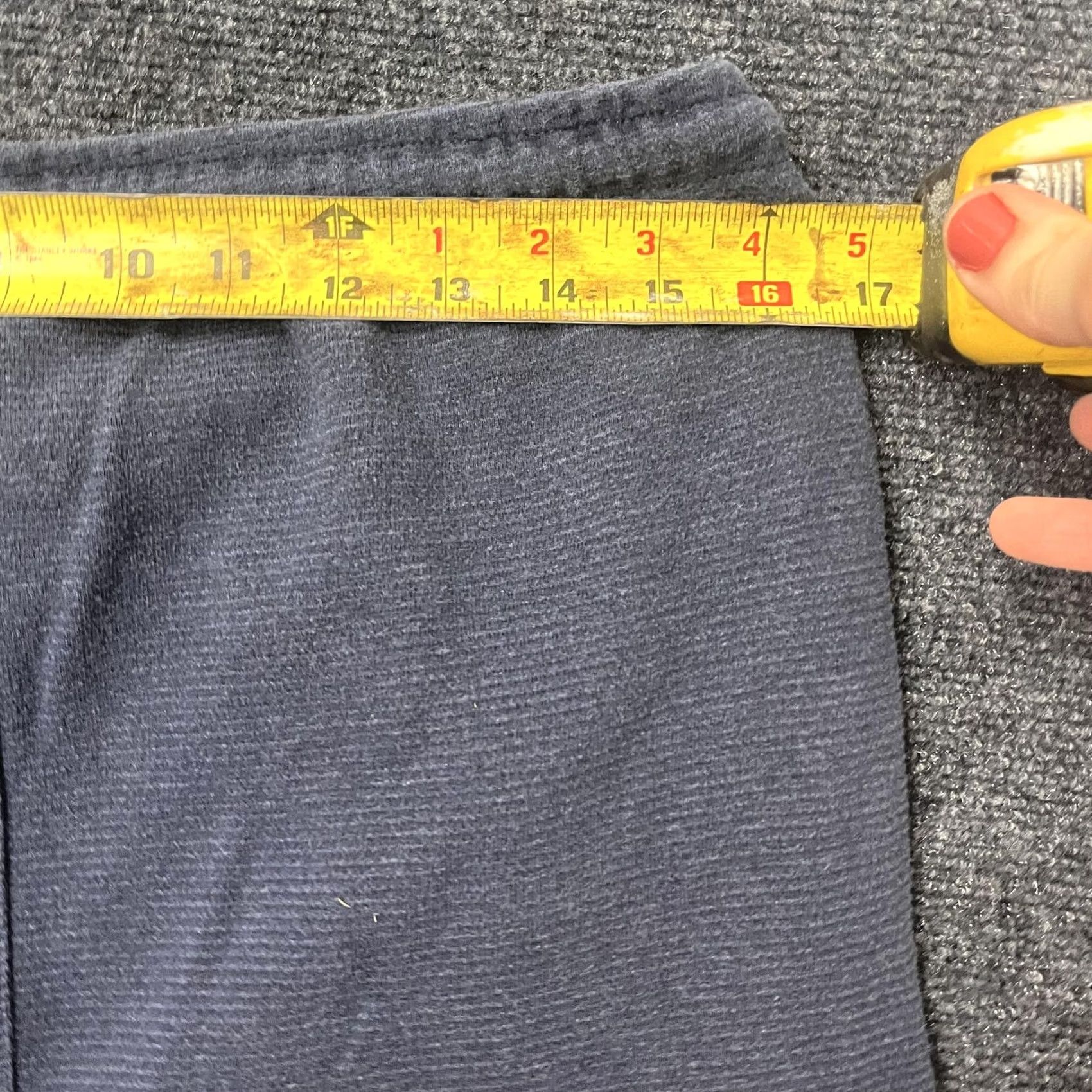 Lucky Brand Lucky Brand Pajama Pants Mens L Blue Knit Sleep Lounge Drawstring Button Fly Size US 33 - 6 Thumbnail
