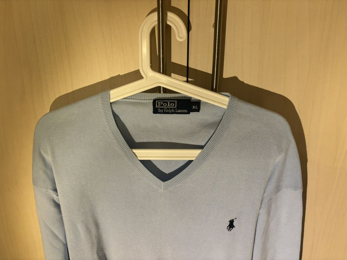 Polo Ralph Lauren Polo ralph lauren knit v neck Size US XL / EU 56 / 4 - 2 Thumbnail