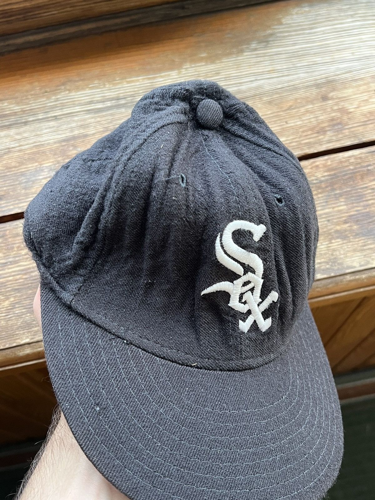 MLB Vintage Rare 80s Starter Chicago White Sox Cap Size ONE SIZE - 24 Thumbnail