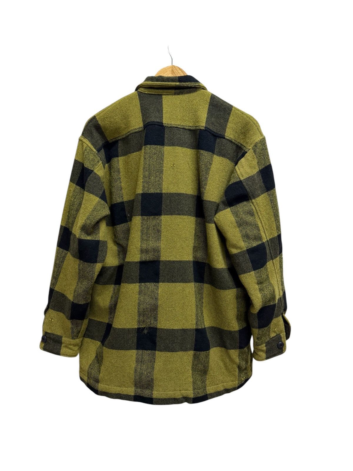 Japanese Brand × Vintage Vintage oh!theguilt chekered woolen shacket jacket Size US XL / EU 56 / 4 - 2 Thumbnail