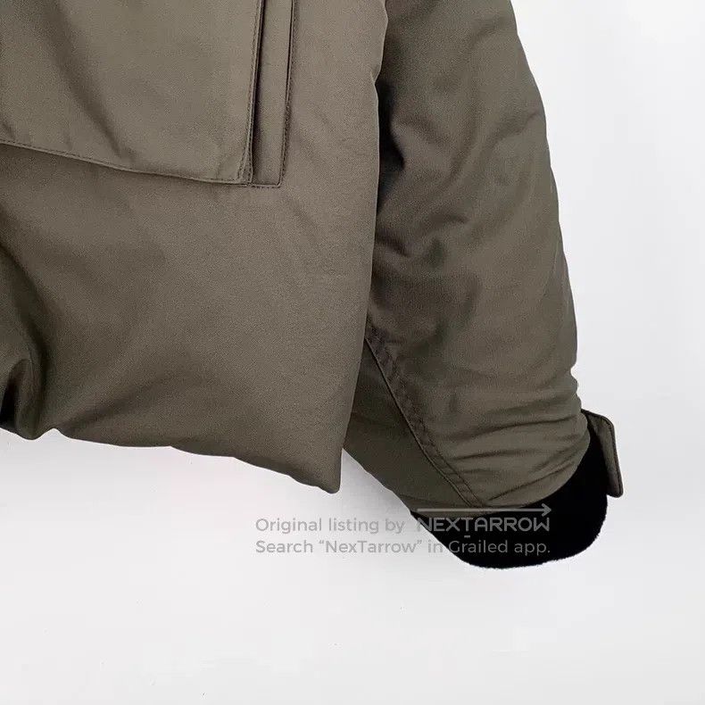 Balenciaga Balenciaga Brown-green logo letter embroidery hooded draws Size XXS / US 00 / IT 34 - 4 Thumbnail