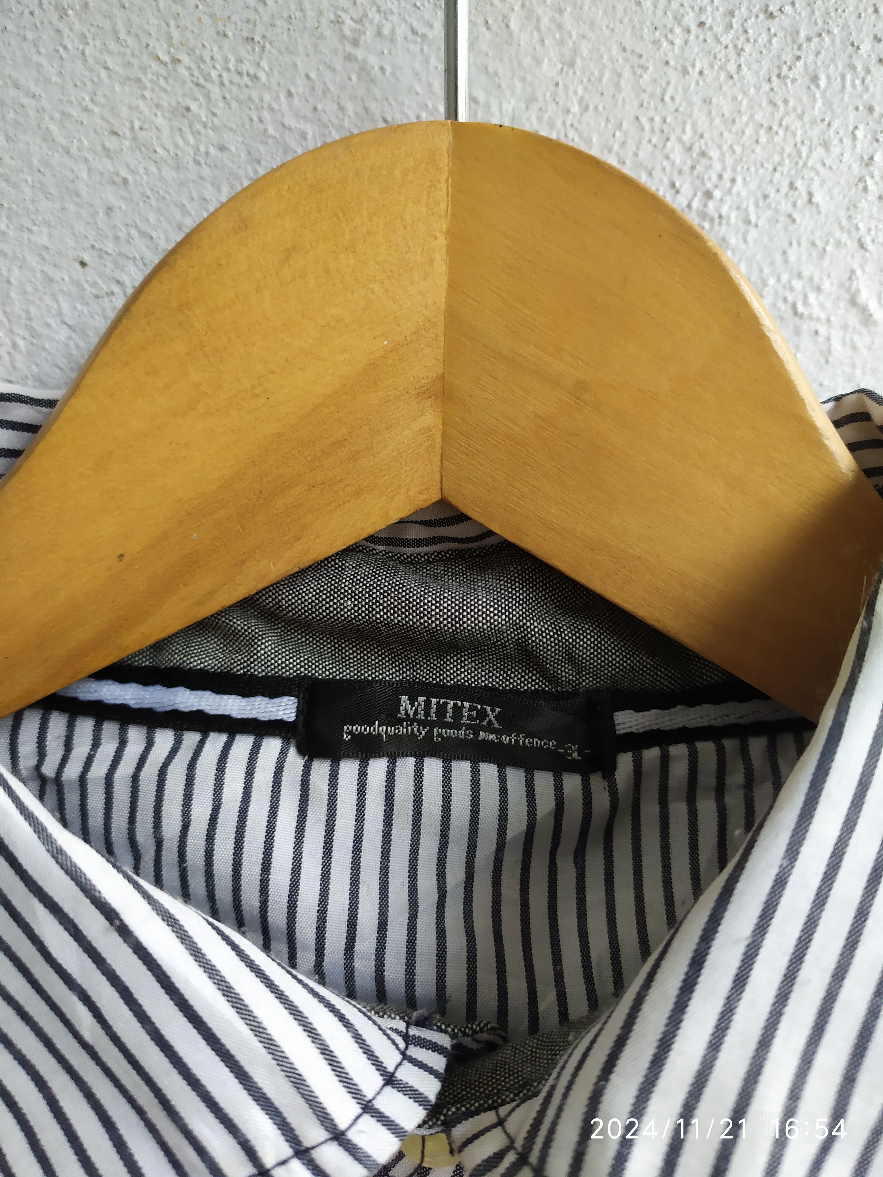If Six Was Nine × Japanese Brand × Le Grande Bleu (L.G.B.) Gothic Long sleeve Mitex Double Layer Size US XL / EU 56 / 4 - 9 Thumbnail