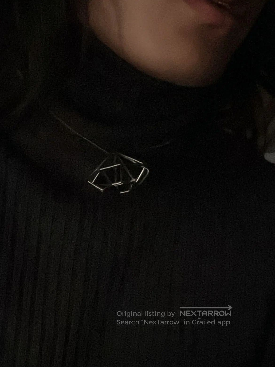 Maison Margiela Maison Martin Margiela Diamond Shape Brass Necklace. Size ONE SIZE - 7 Thumbnail