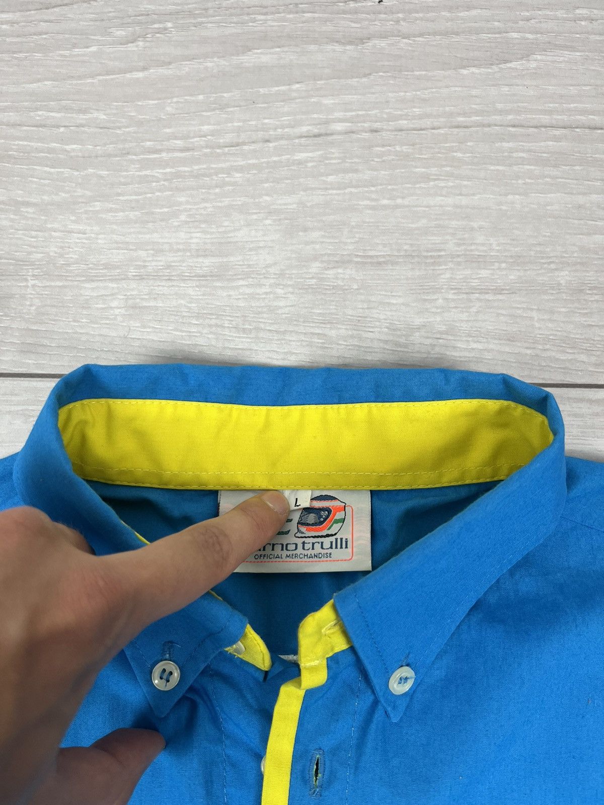 Formula 1 Renault Formula 1 Vintage Jarno Trulli Racing Team Shirt Size US L / EU 52-54 / 3 - 7 Thumbnail