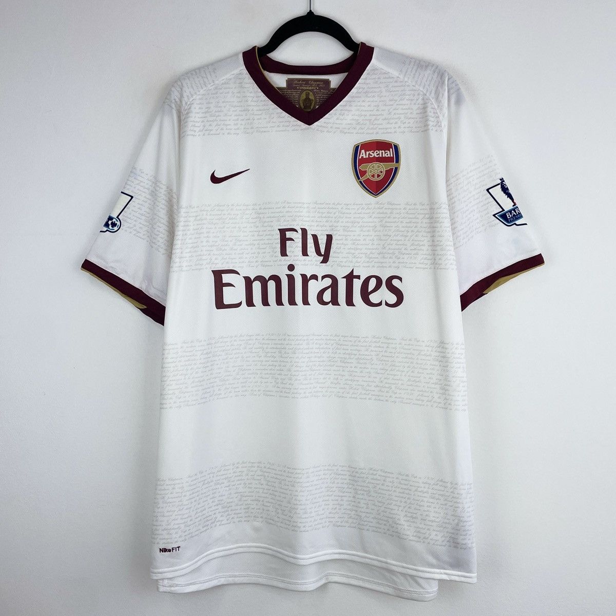 Nike Arsenal Robin van Persie Away Nike Jersey Shirt 2007/2008 Size US XL / EU 56 / 4 - 2 Thumbnail