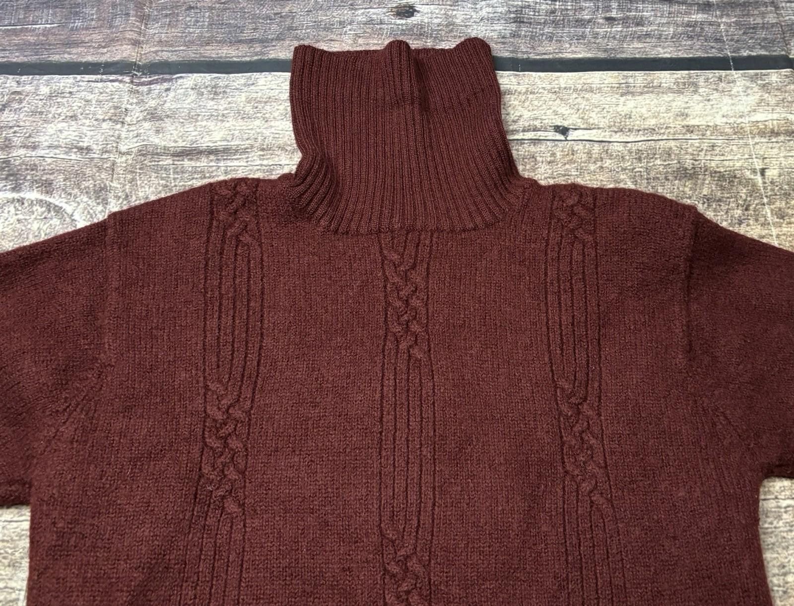 JH Collectibles VTG JH Collectibles Sweater Womens Small Wool Chunky Cable Size S / US 4 / IT 40 - 4 Thumbnail