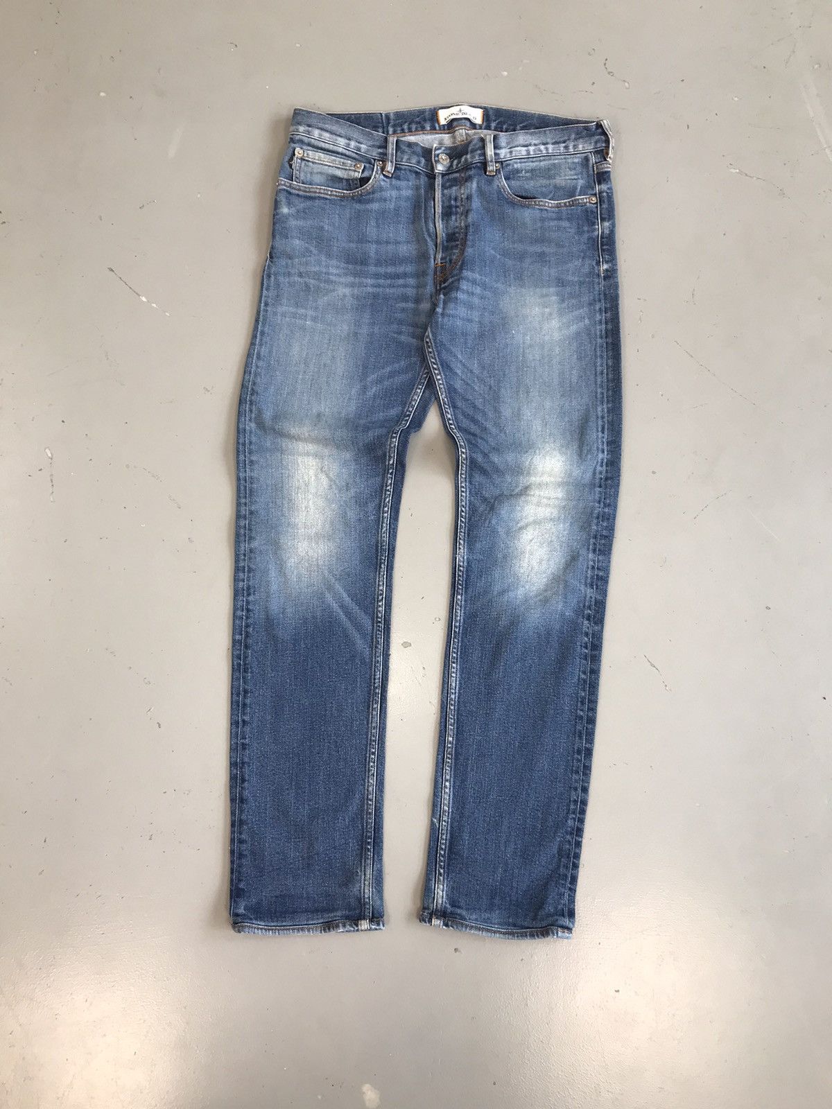 Stone Island × Vintage Super rare vintage stone island straight fit denim Size US 34 / EU 50 - 1 Thumbnail