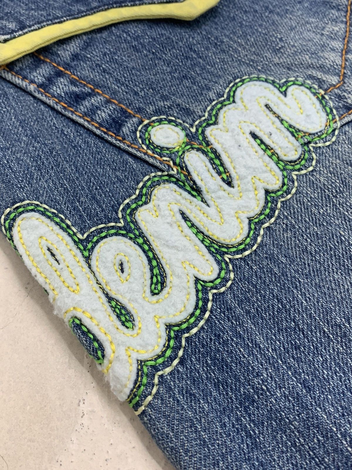 Blue Blue Japan × Japanese Brand Blue Moon Blue Japan Heavy Stiching Buckle Back Surf Style Size US 29 - 17 Thumbnail