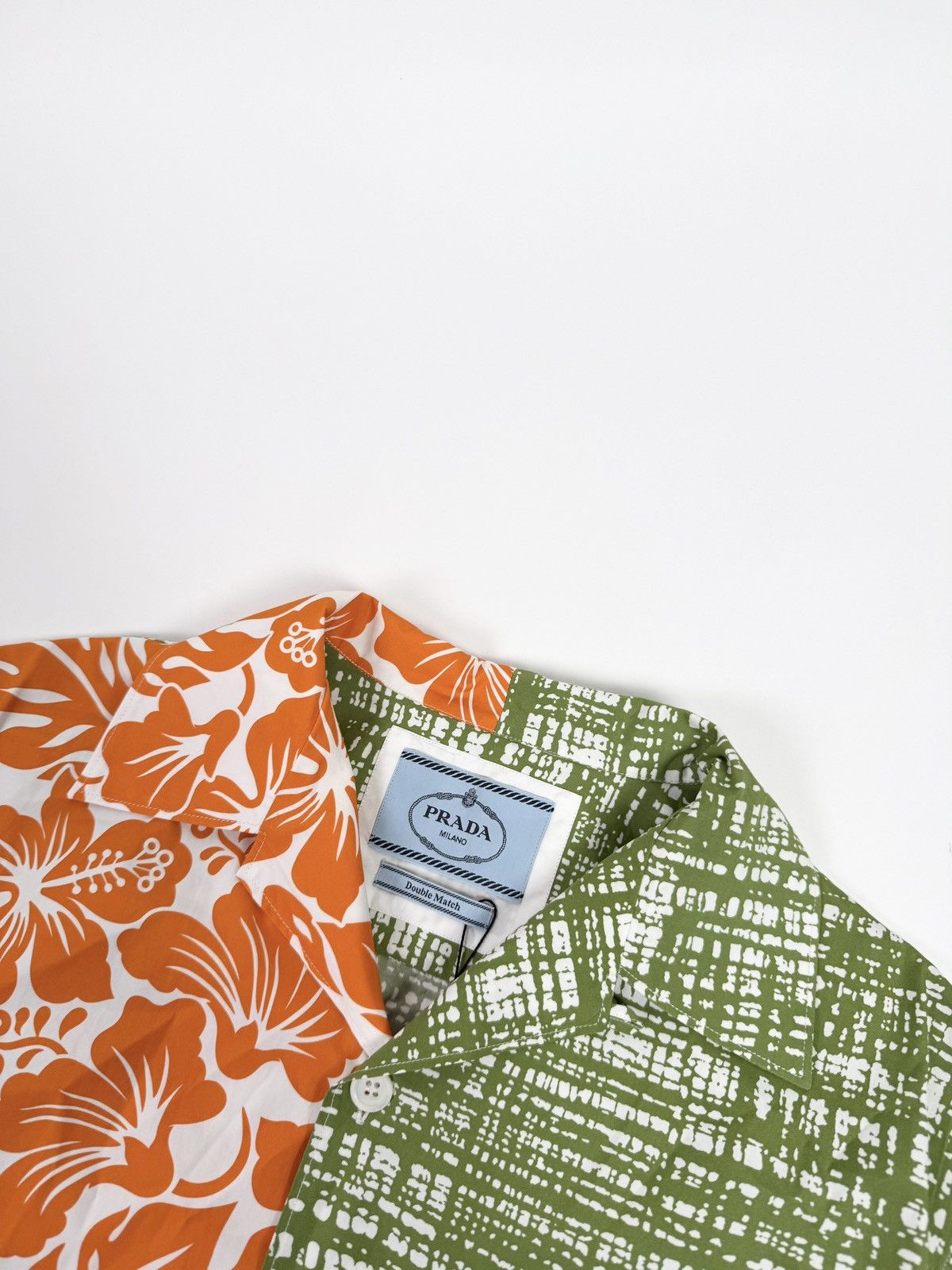 Prada SS2023 Double Match Cotton Shirt Size US M / EU 48-50 / 2 - 3 Thumbnail