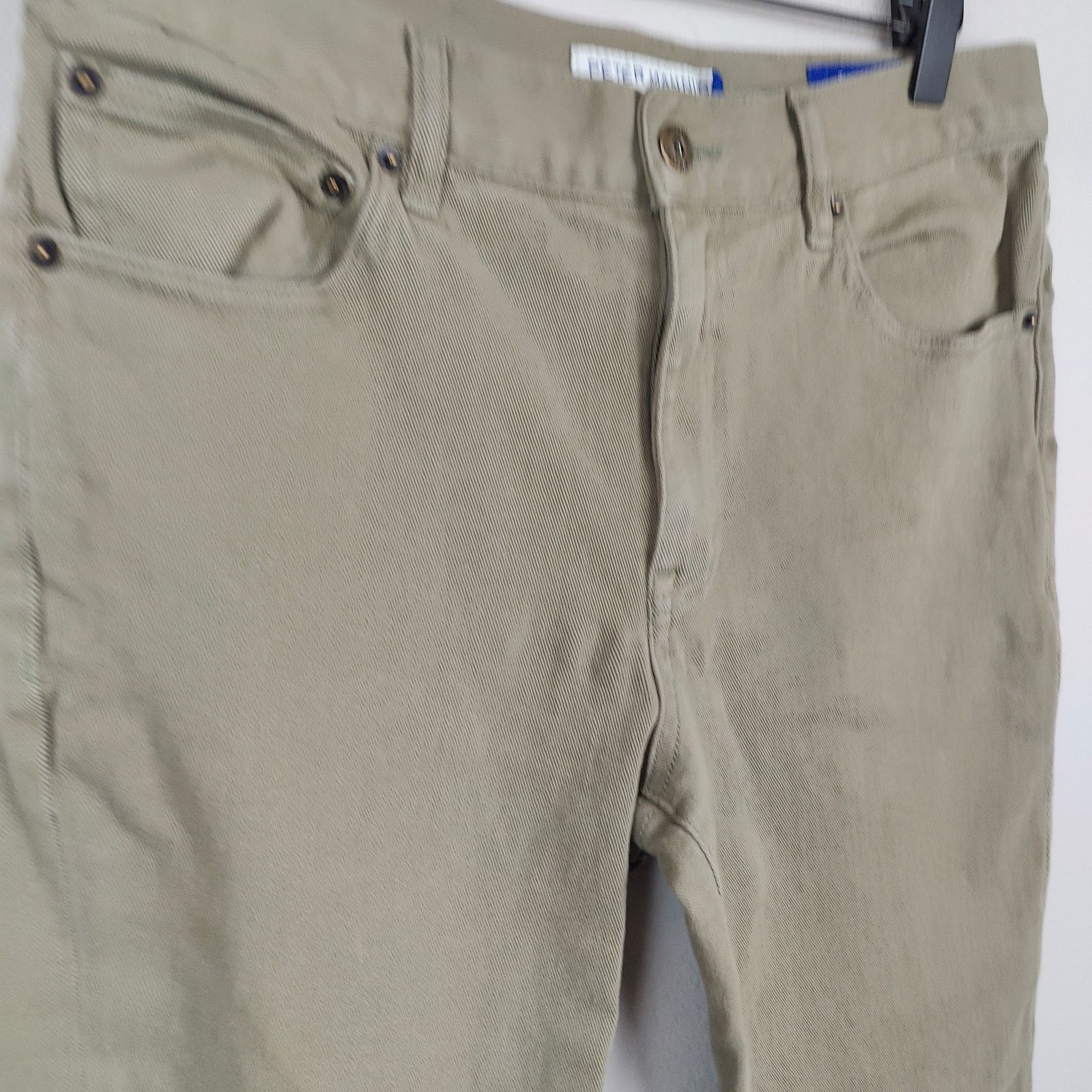 Lululemon Peter Manning Travel Jeans Pants Mens 30x26 Khaki Tan Size US 30 / EU 46 - 2 Thumbnail