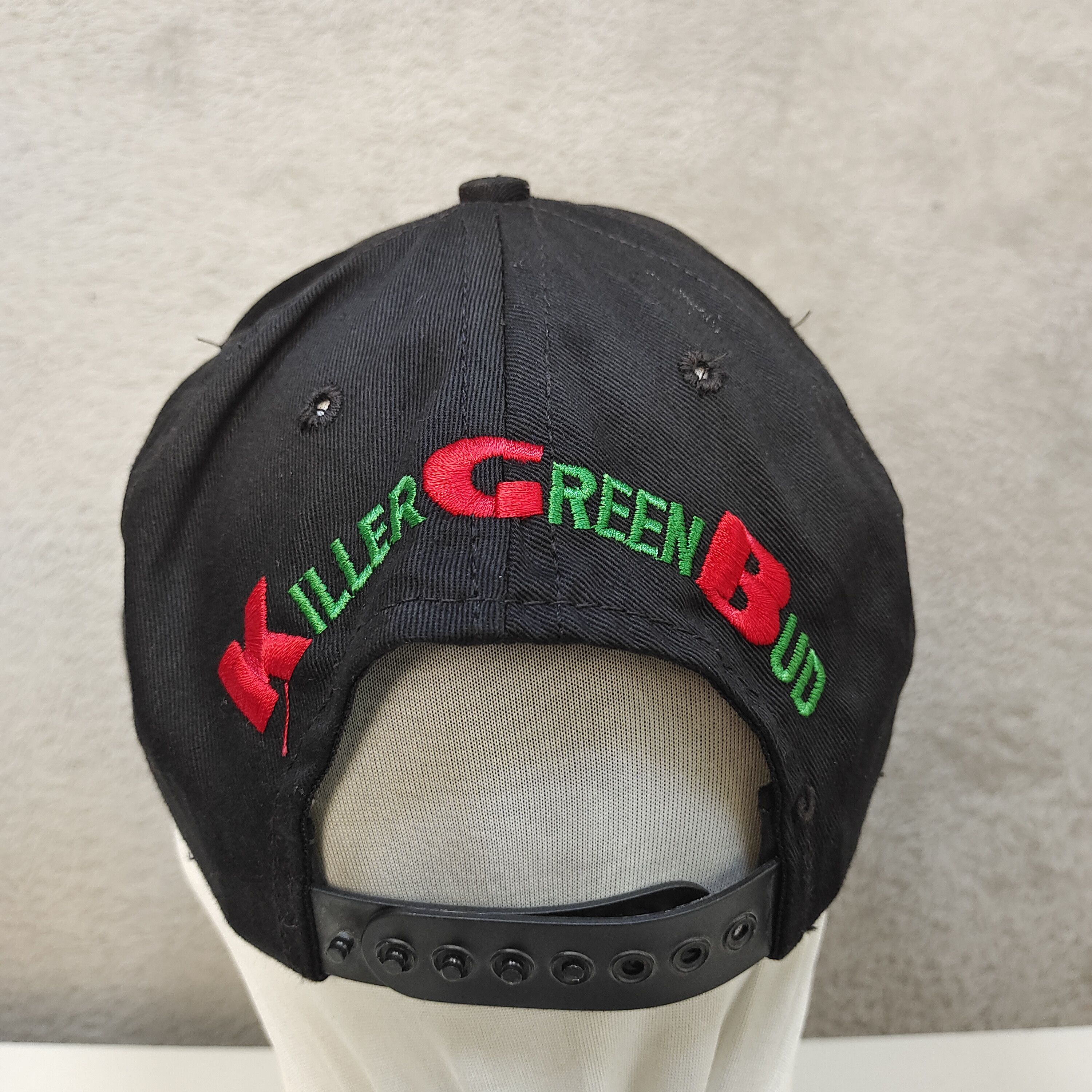 Vintage Vintage KGB "Killer Green Bud" Cap Black Rare 2000s Size ONE SIZE - 3 Thumbnail