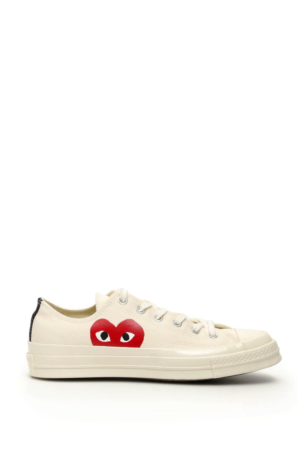 image of Comme Des Garcons Play Chuck 70 Low-Top Sneakers Comme Des Garçons Play X Converse in Mixed Colours