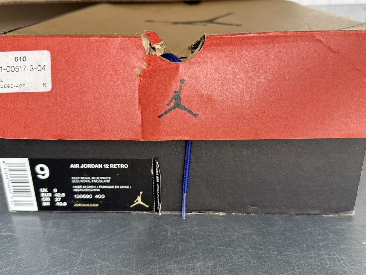 Jordan Brand Deep Royal Jordan 12 Retro Size US 9 / EU 42 - 5 Thumbnail