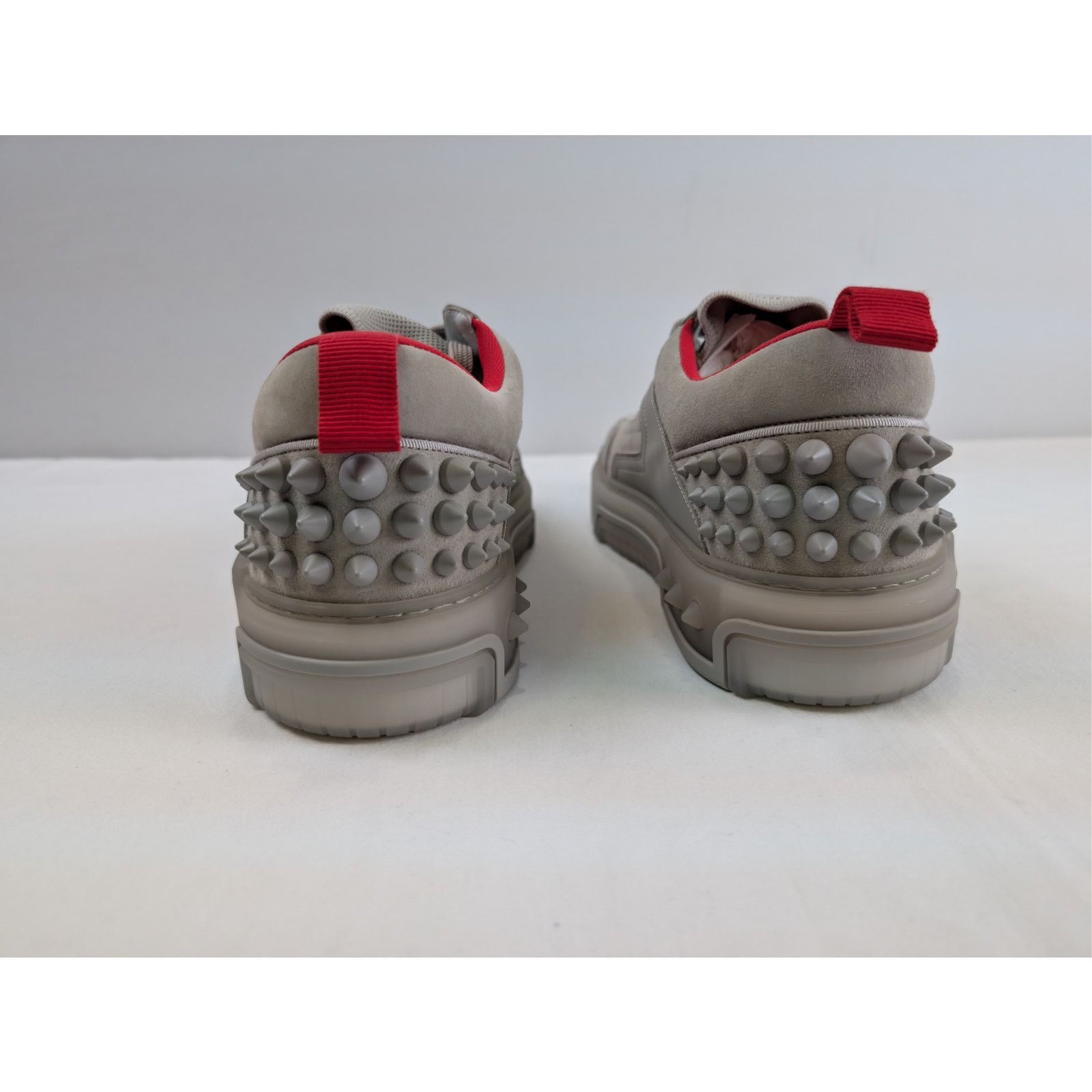 Christian Louboutin o1rshd1 Astroloubi Flat Shoe Sneakers in Grey 44 Size US 11 / EU 44 - 12 Thumbnail