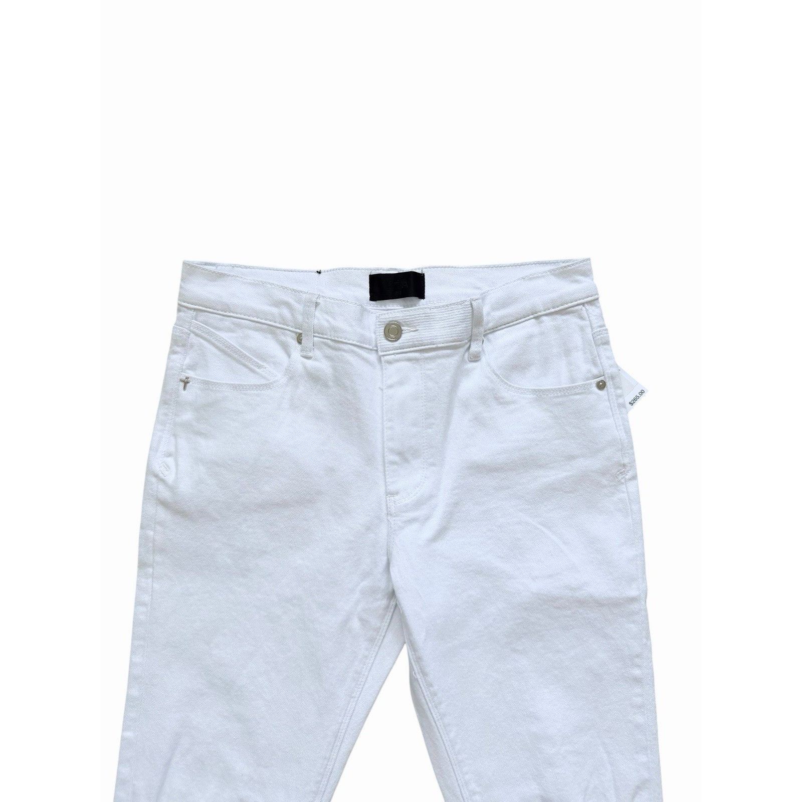 Rta RtA Mens Bryant Distresse Skinny Jeans White Size 30/32 Size US 30 / EU 46 - 2 Thumbnail