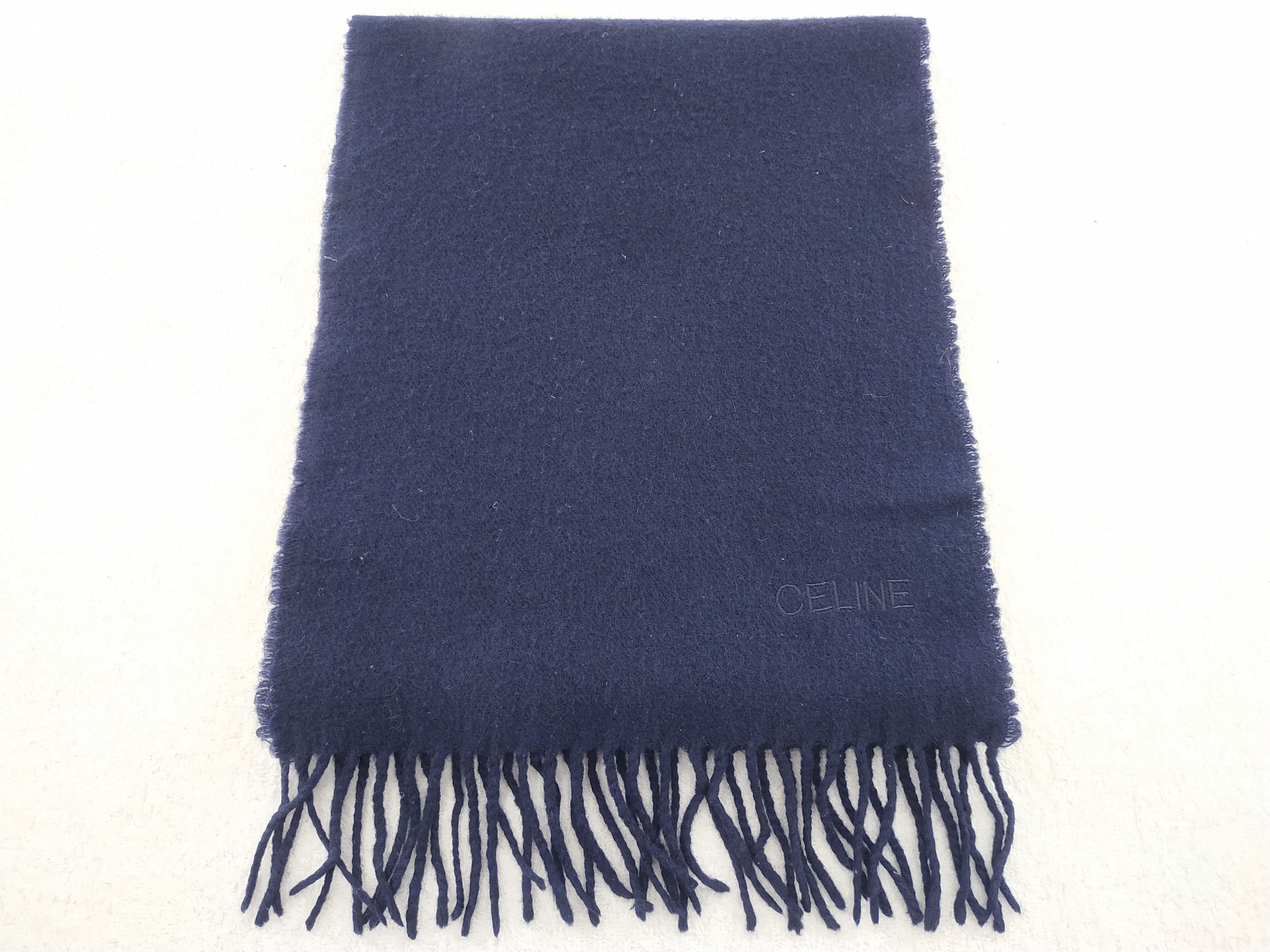 Celine Vintage Celine Scarf/Muffler/Neckwear MF419 Size ONE SIZE - 1 Thumbnail