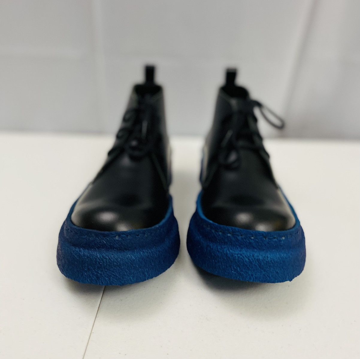 Comme des Garcons Homme Plus CDGHP 🇯🇵 black calf platform gum sole ankle boot 7 25 NEW Size US 7 / EU 40 - 10 Thumbnail