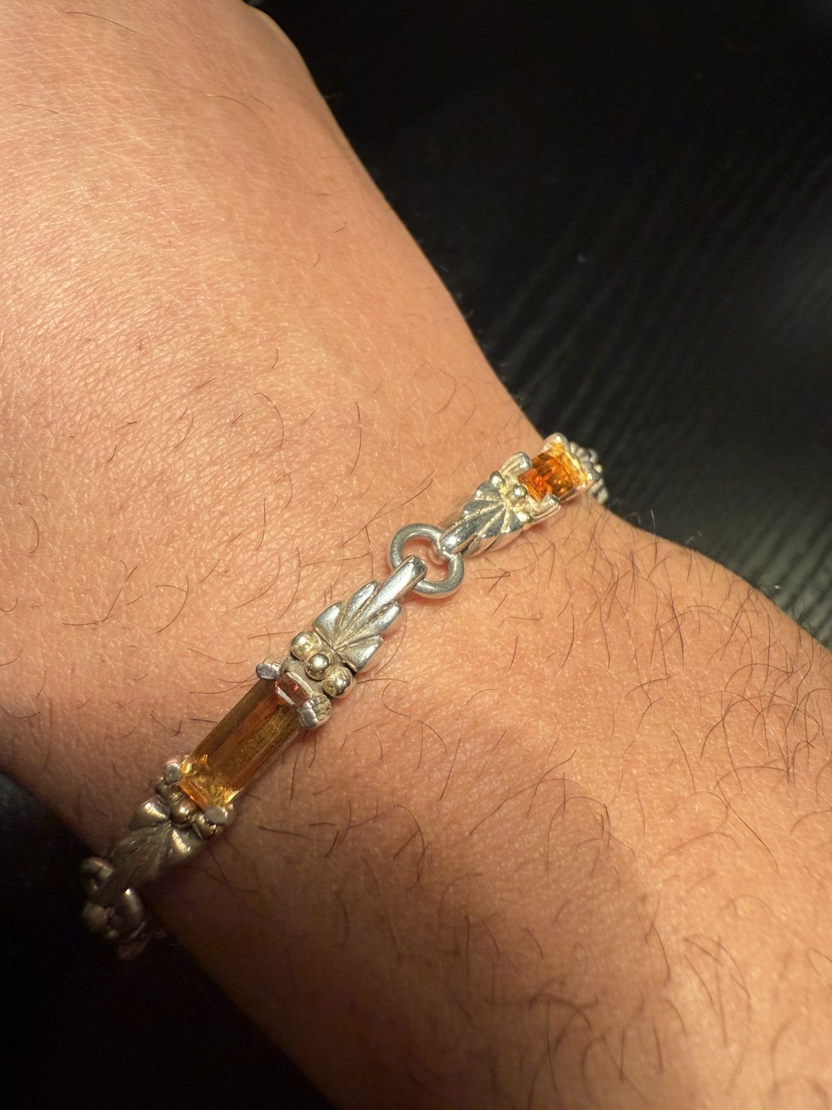 Other Vintage 2003 Lagos citrine 925 bracelet Size ONE SIZE - 3 Thumbnail