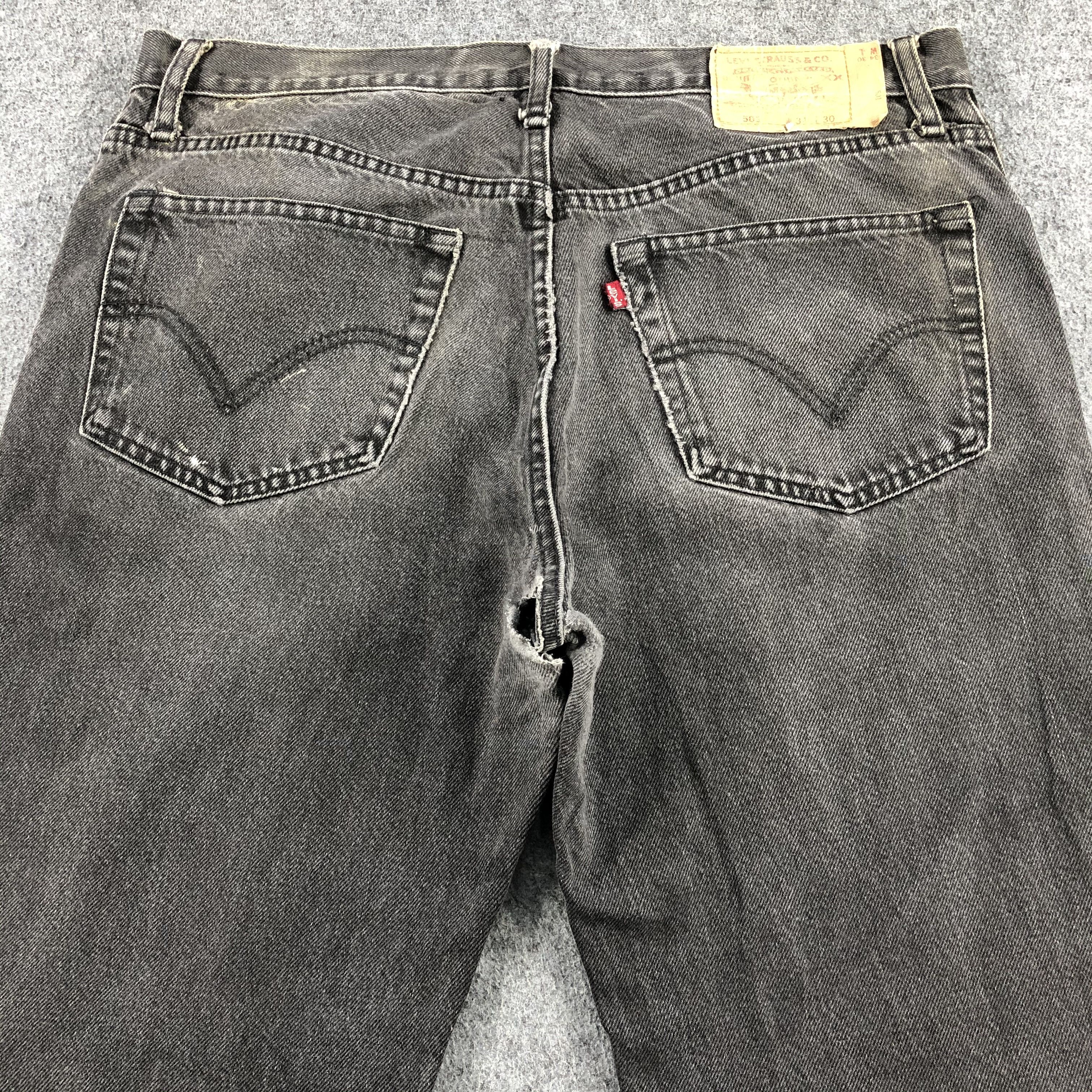 Levi's 90s Vintage Levis 501 Earth Tone Jeans-J1615 Size US 35 - 4 Thumbnail
