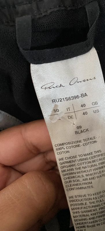 Rick Owens Rick Owens Phlegethon SS21 Cargo Pants Size 50 Size US 34 / EU 50 - 2 Thumbnail