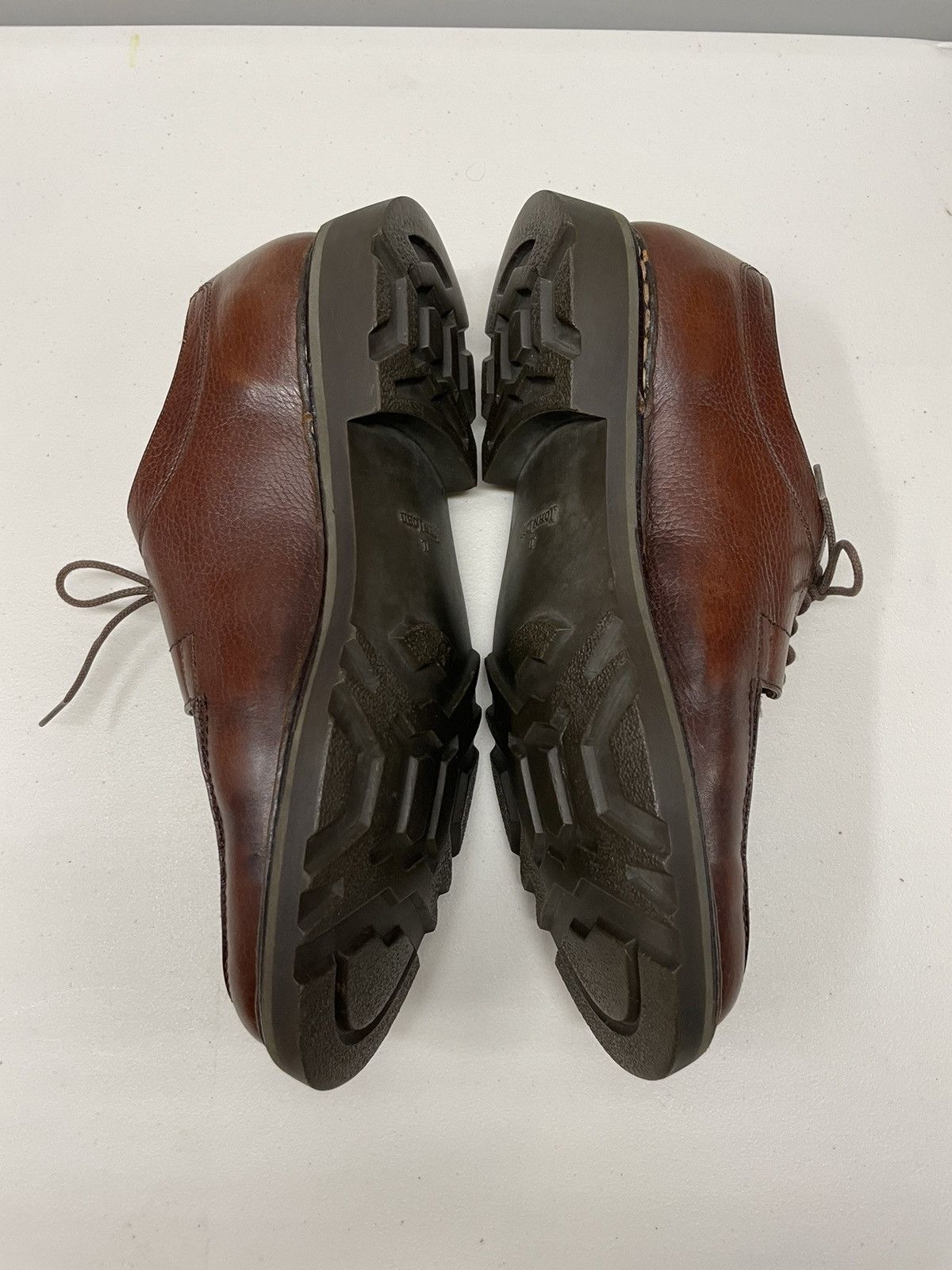 John Lobb Uzes Blucher Walking Shoes Moc Toe Lug Sole Leather Size US 11 / EU 44 - 6 Thumbnail