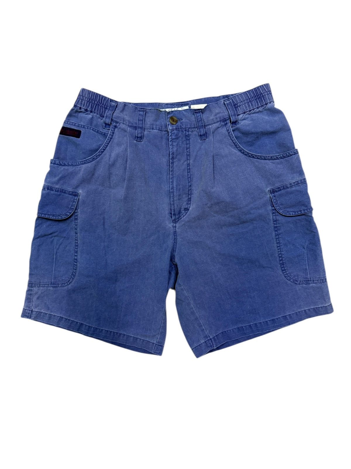 Columbia Vintage Columbia Outdoor Cargo Short Pants Faded Colour Size US 29 - 1 Thumbnail