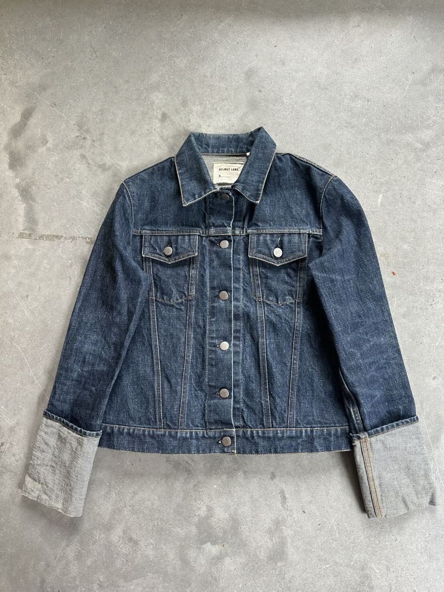 Helmut Lang Helmut Lang cuffed jacket denim Size US S / EU 44-46 / 1 - 1 Thumbnail