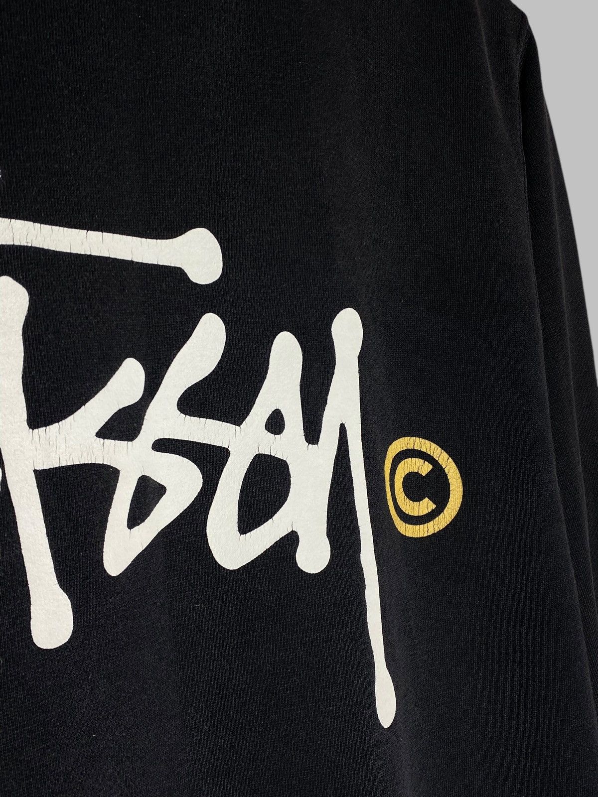 Stussy STUSSY ZIP HOODIE USA MADE FADED BLACK OG SKATE STYLE Size US M / EU 48-50 / 2 - 5 Thumbnail