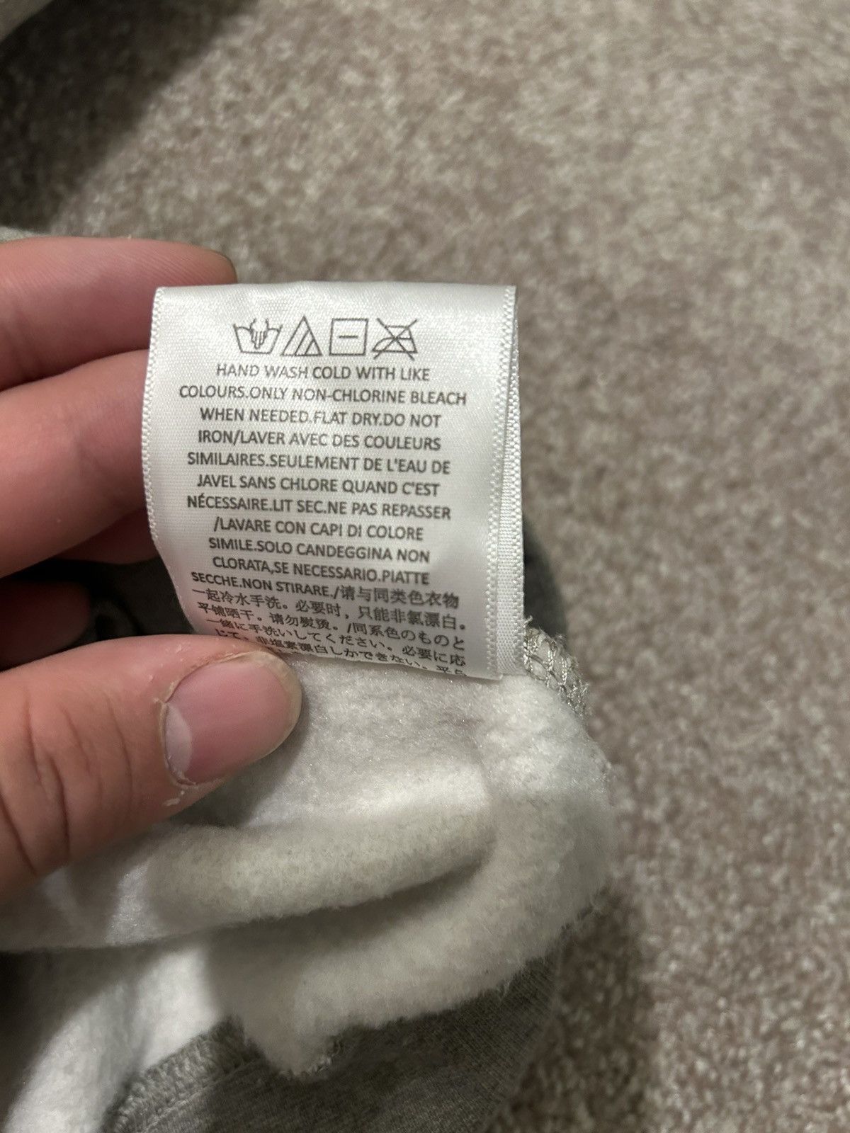 Fear of God 1977 grey sweatshirt essentials fear of god Size US XXL / EU 58 / 5 - 3 Thumbnail