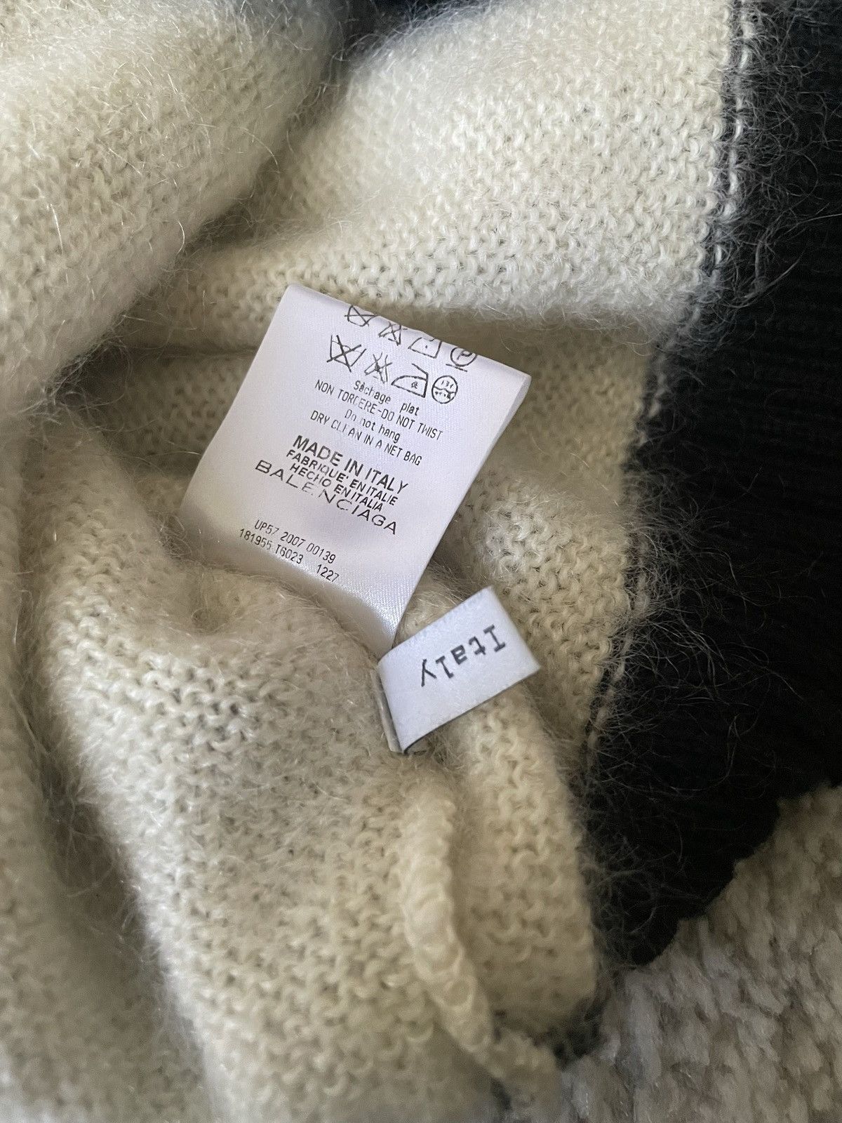 Balenciaga FW07 Runway Layered Mohair Web Knit Size US M / EU 48-50 / 2 - 7 Thumbnail
