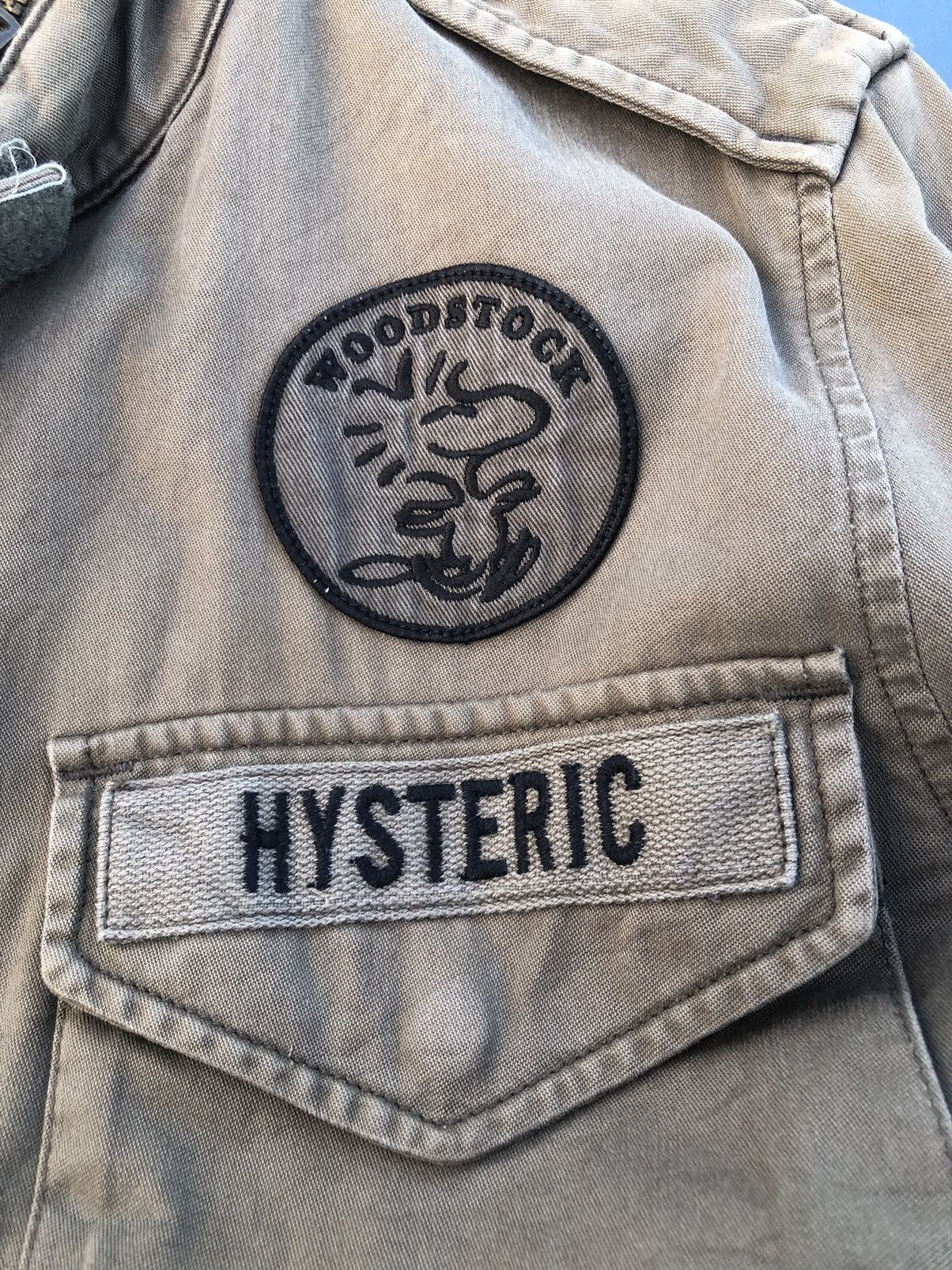 Designer × Hysteric Glamour × Peanuts Hysteric Glamour M-65 Woodstock Military Field Jacket Liner Size US S / EU 44-46 / 1 - 4 Thumbnail