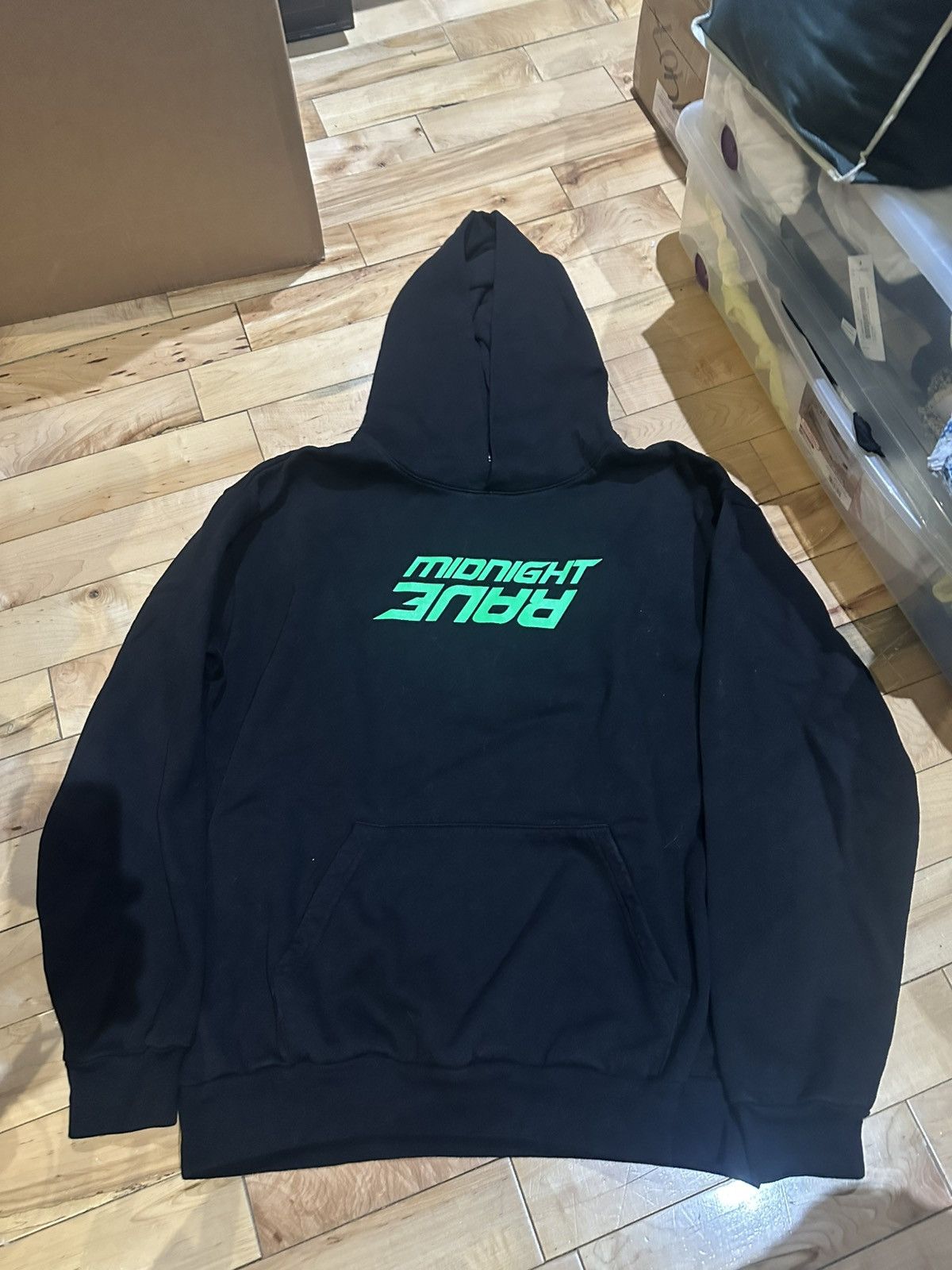 AWGE × Midnight Studios Midnight Rave x AWGE Pullover Hoodie Size US XL / EU 56 / 4 - 1 Thumbnail