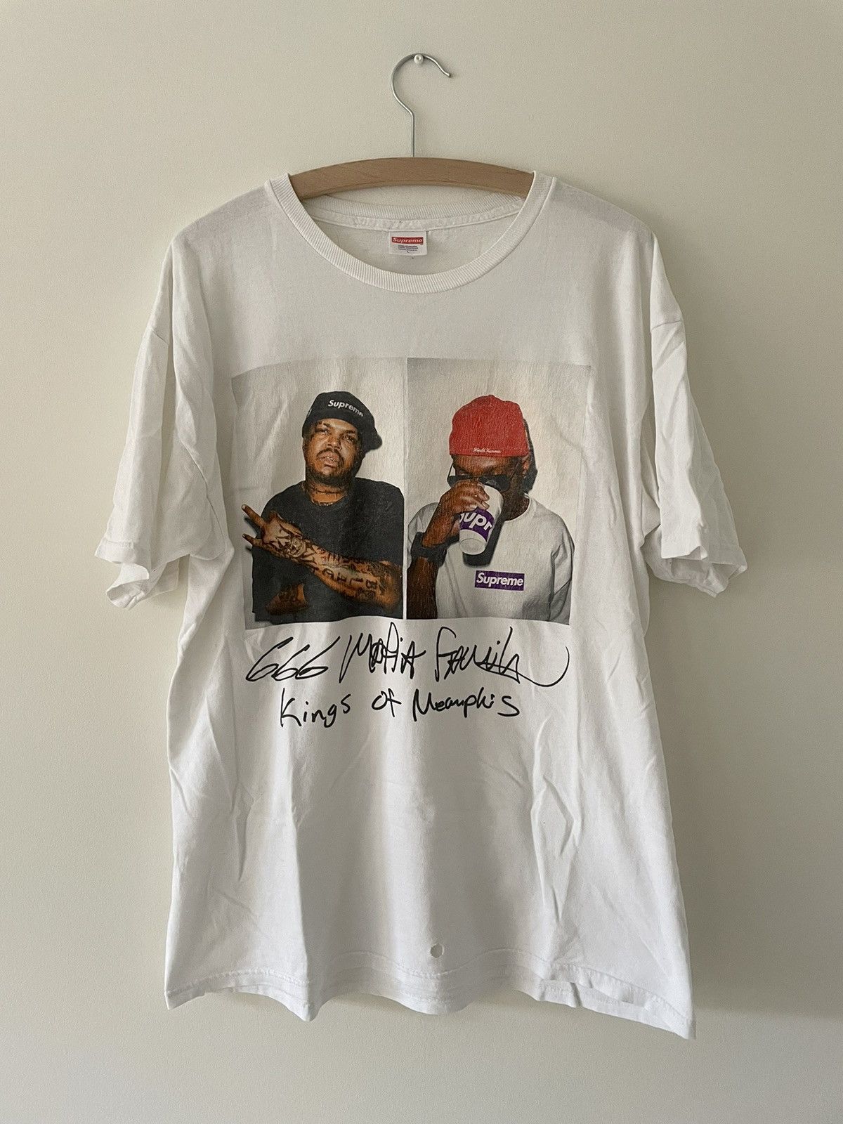 Supreme Supreme Three 6 Mafia Graphic Tee **LAST DROP** Size US L / EU 52-54 / 3 - 1 Thumbnail