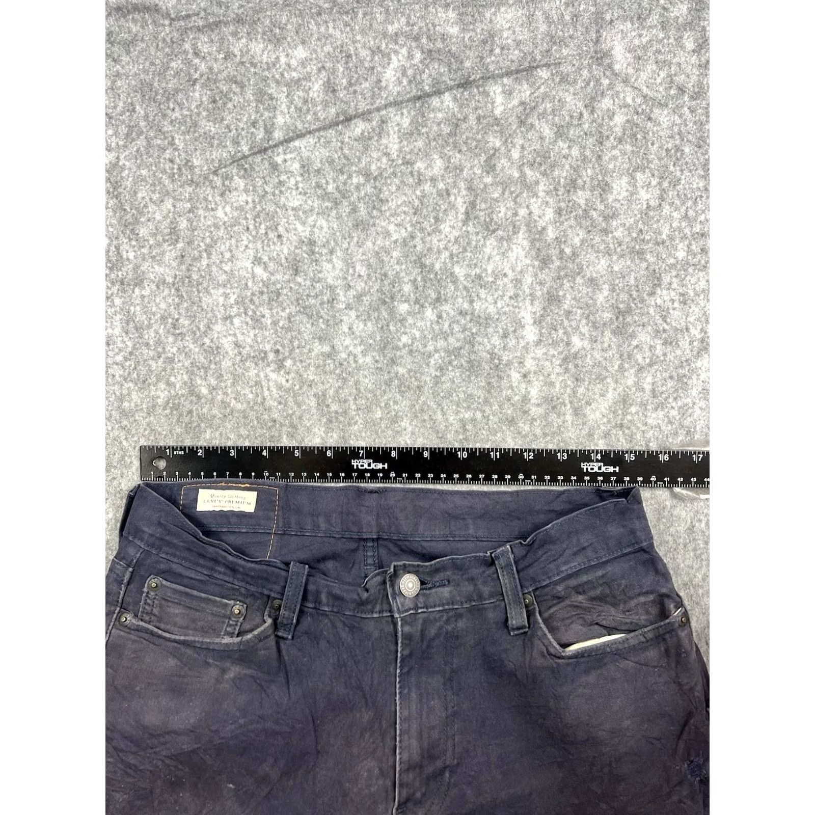 Levi's Levi'S 511 Premium Pants Men Navy Blue Slim Fit Straight Leg Jeans - Mens - Sz 30x30 Size US 30 / EU 46 - 3 Thumbnail