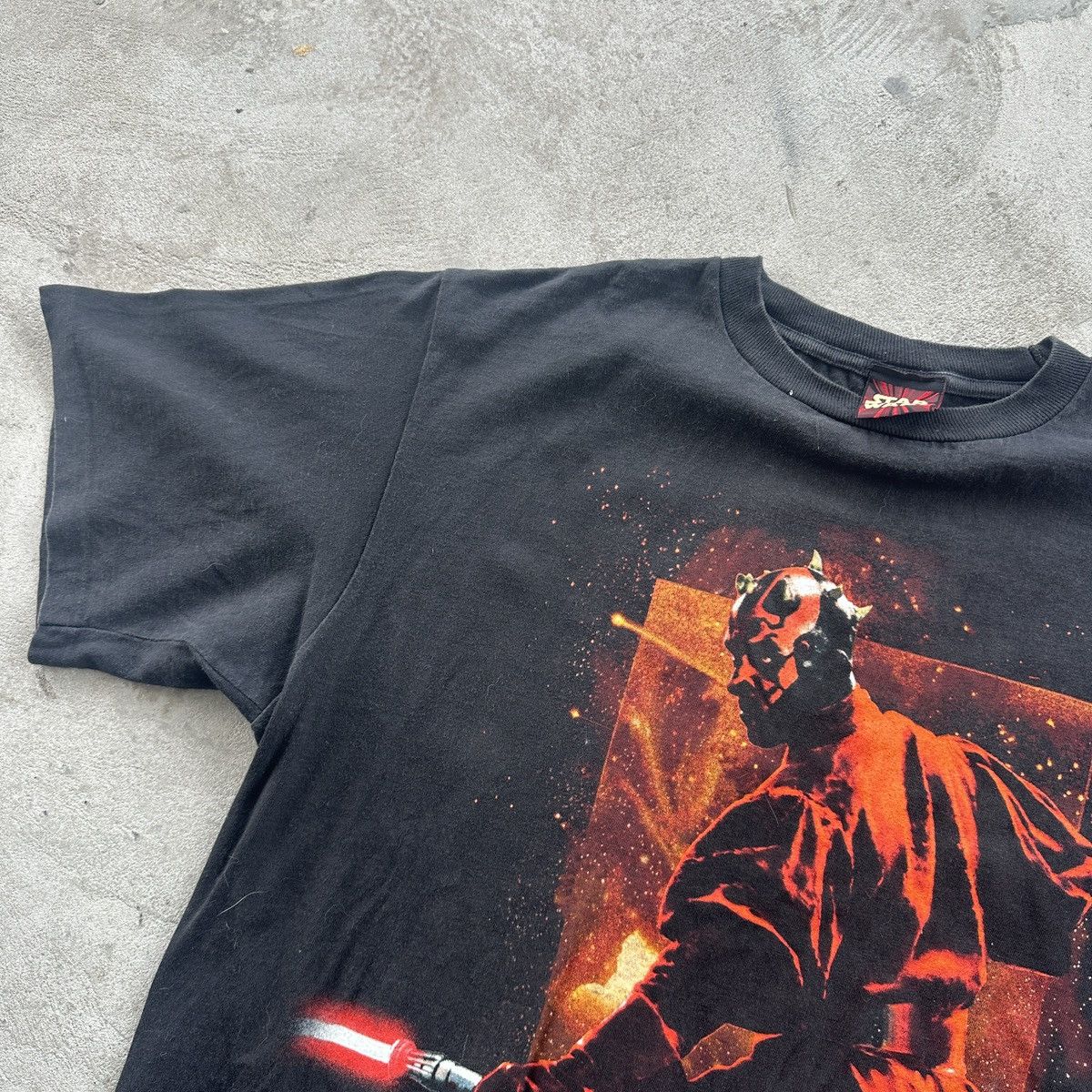 Star Wars Vintage 90s Tee Darth Maul Two Sided Single Stitch Size XL Size US XL / EU 56 / 4 - 3 Thumbnail
