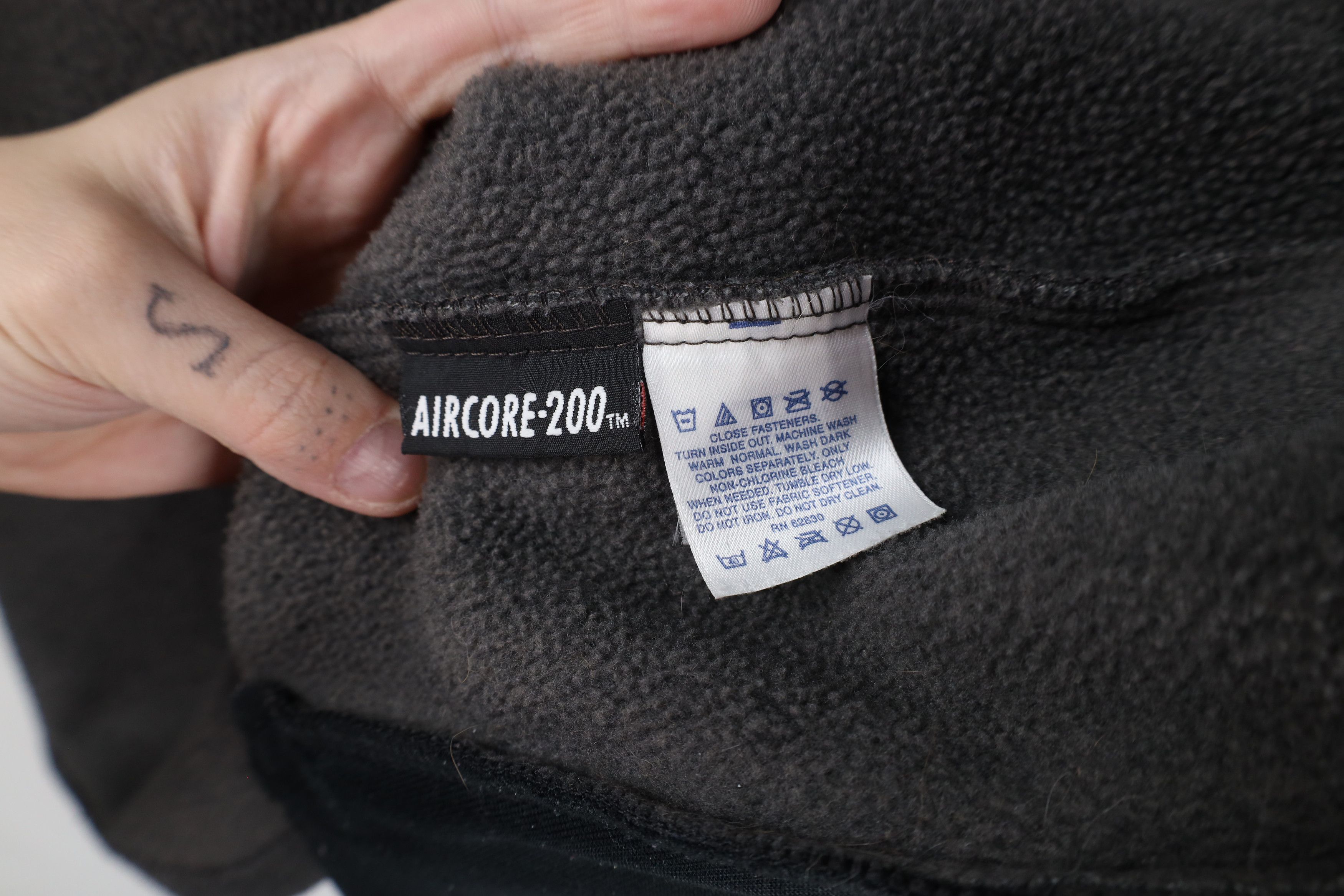 Lands' End × Vintage Vintage 90s Lands End Blank Fleece Vest Jacket Gray USA Size L / US 10 / IT 46 - 8 Thumbnail