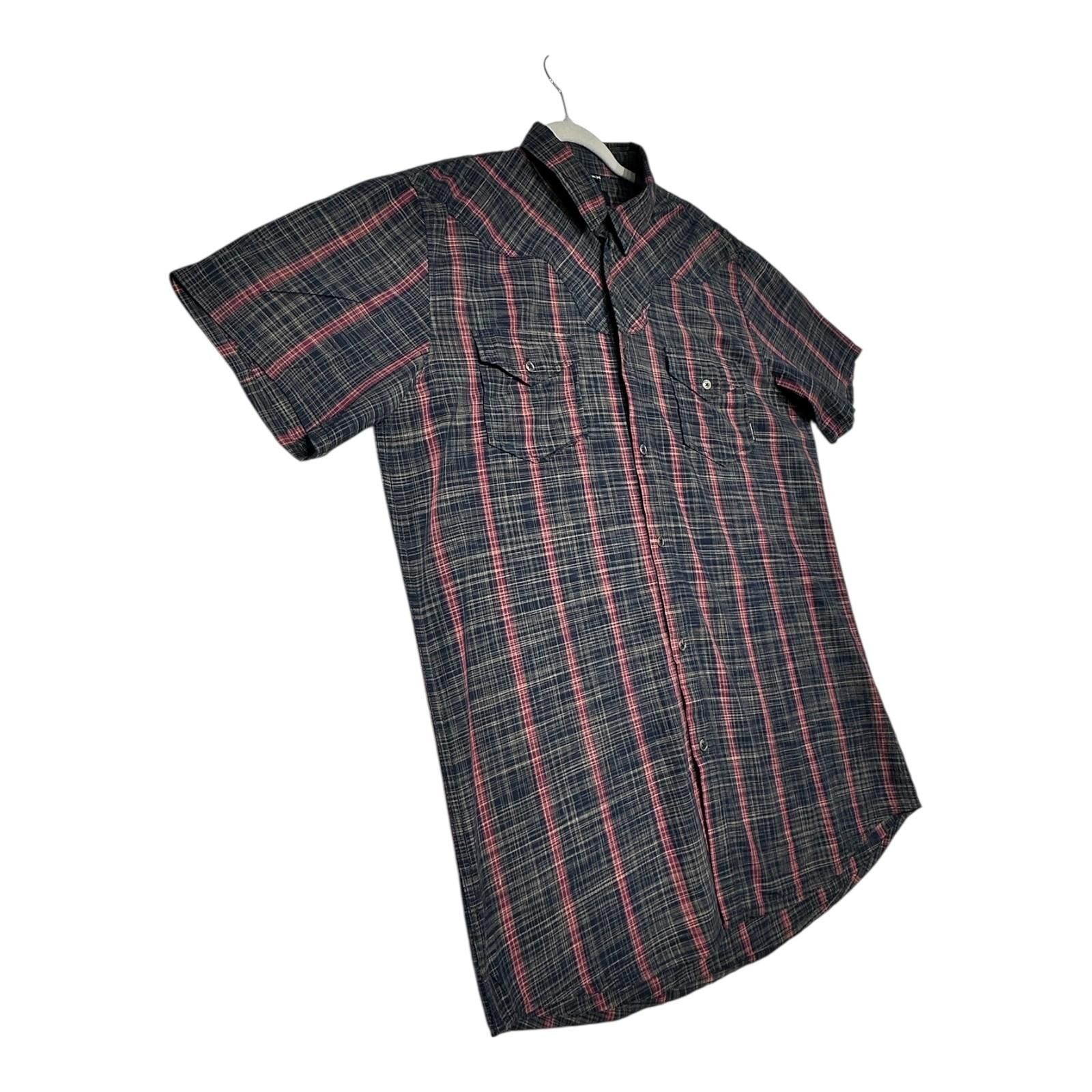 Diesel Diesel Shirt Men's UK Size 2XL Blue Plaid Pattern Pockets Size US XXL / EU 58 / 5 - 4 Thumbnail