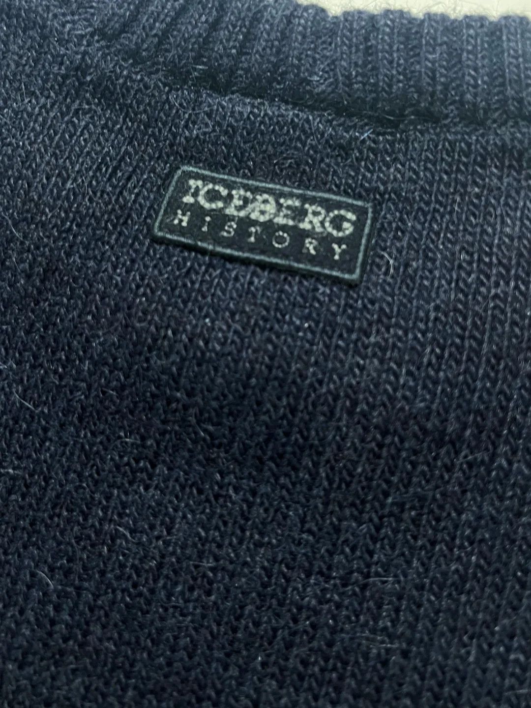 Iceberg Vintage RARE 1997 Iceberg History Goofy Jay Z Sweater Size US L / EU 52-54 / 3 - 4 Thumbnail