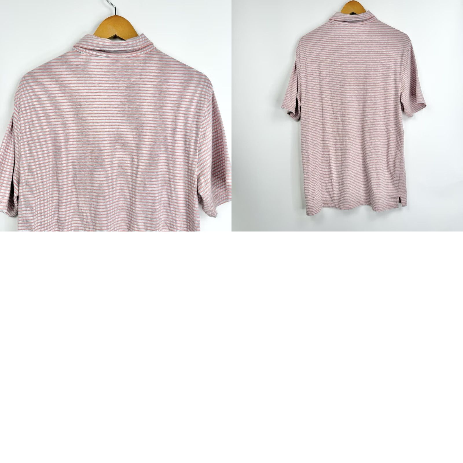 Faherty Faherty Shirt Mens Medium The Movement Polo Short Sleeve Striped Golf Size US M / EU 48-50 / 2 - 8 Thumbnail