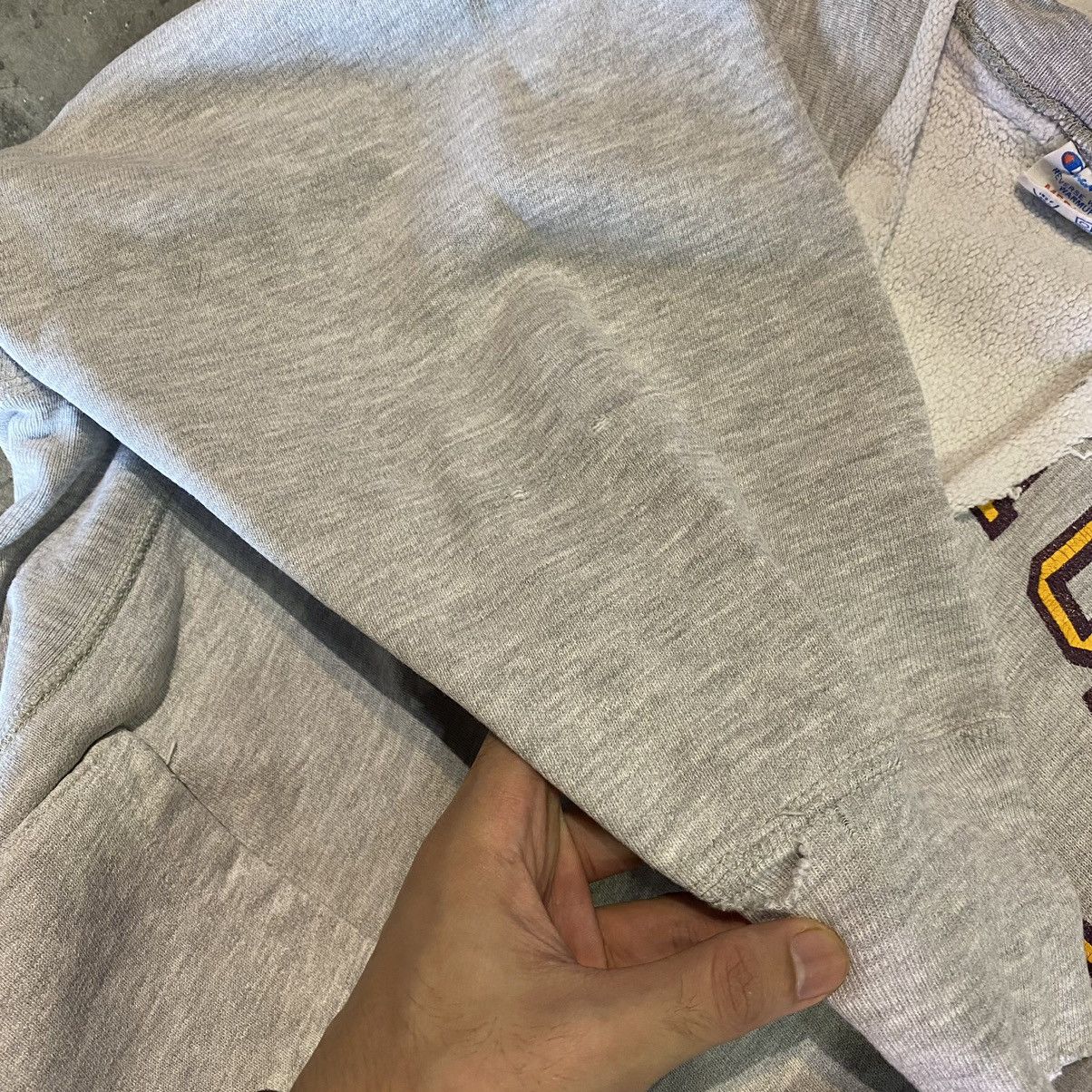 Champion 90s💥Distressed Boston College Reverse Weave Pullover Size US M / EU 48-50 / 2 - 7 Thumbnail