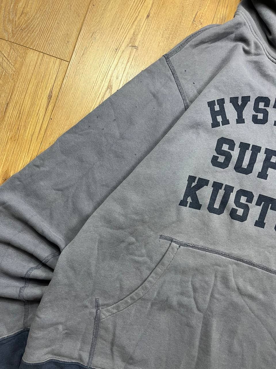 Hysteric Glamour HYSTERIC GLAMOUR SUPER KUSTOM RARE ARCHIVE HOODIE DISTRESSED Size US L / EU 52-54 / 3 - 4 Thumbnail