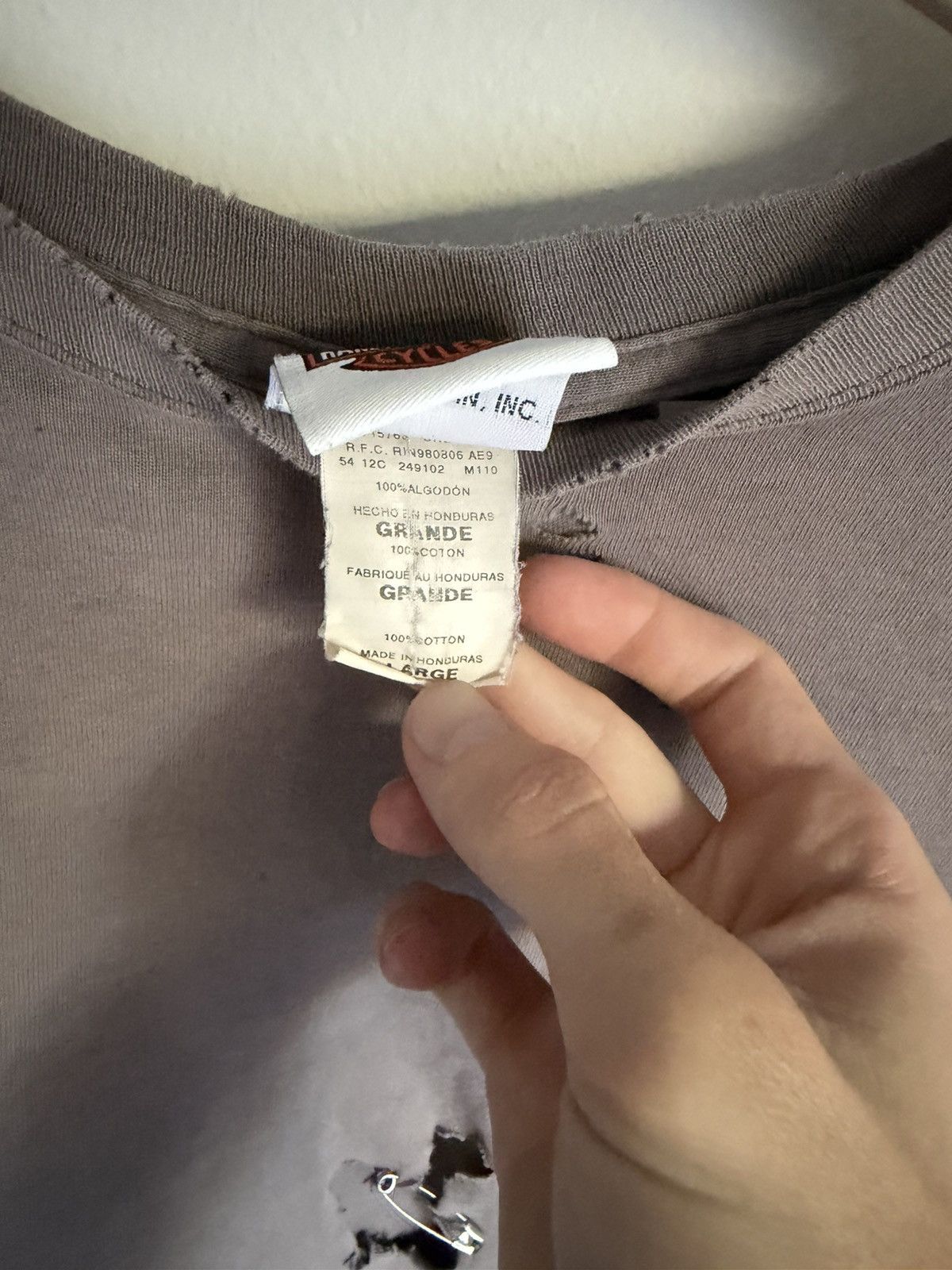 Harley Davidson ABSOLUTELY THRASHED FUCKING SMOKED HARLEY DAVIDSON Size US L / EU 52-54 / 3 - 8 Thumbnail